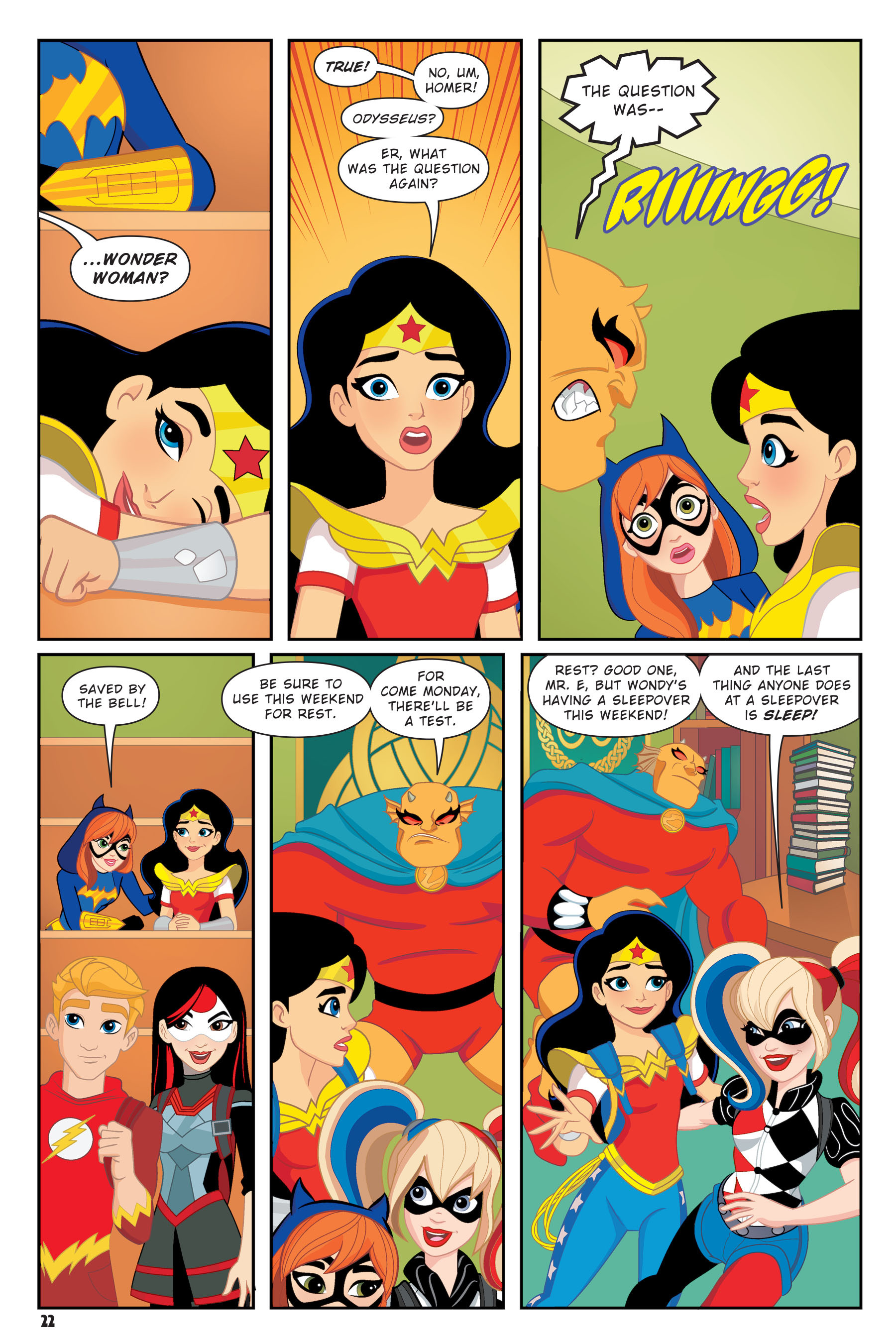 Dc Super Hero Girls Hits And Myths Full Viewcomic