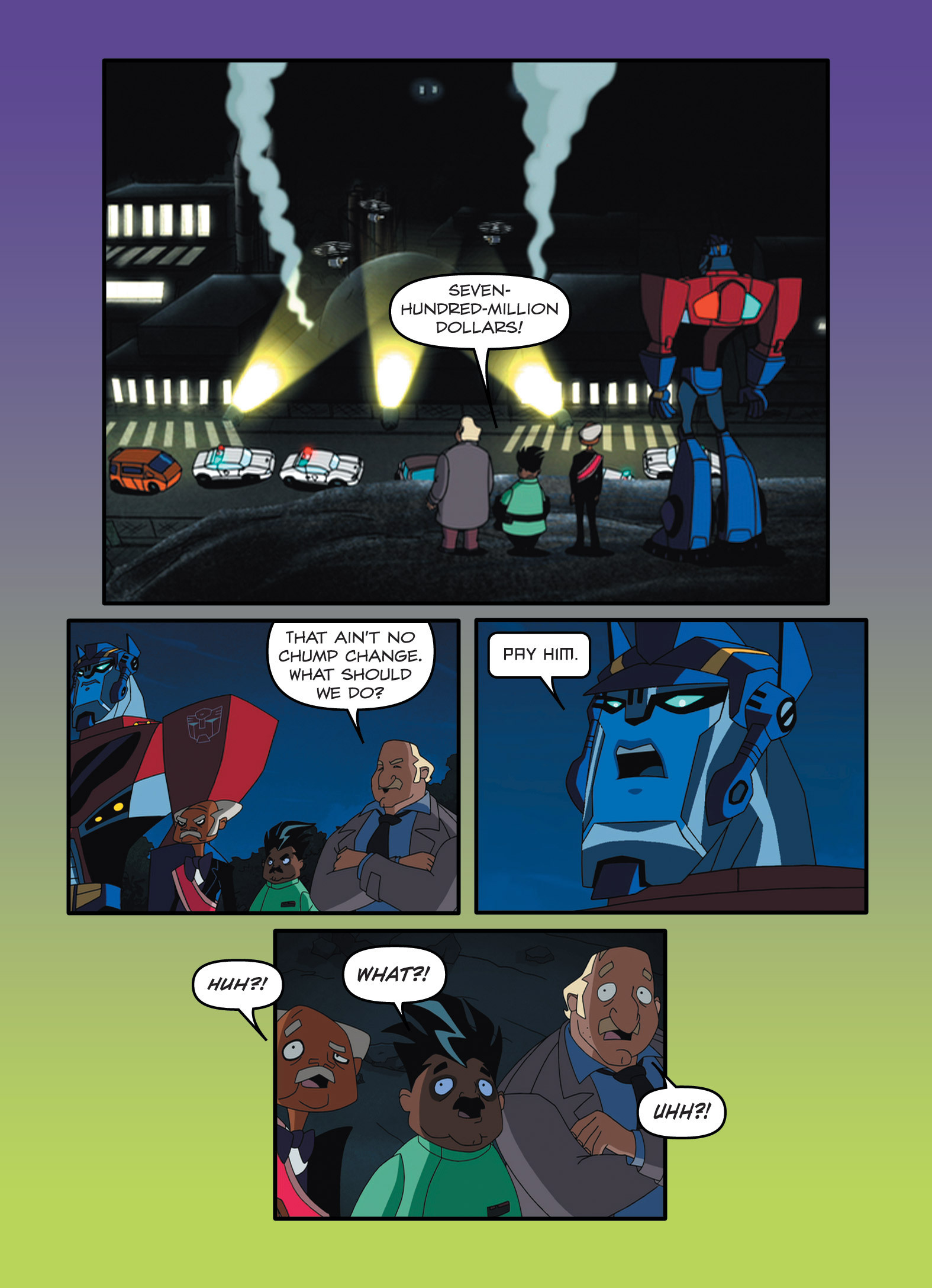Read online Transformers Animated comic -  Issue #6 - 45