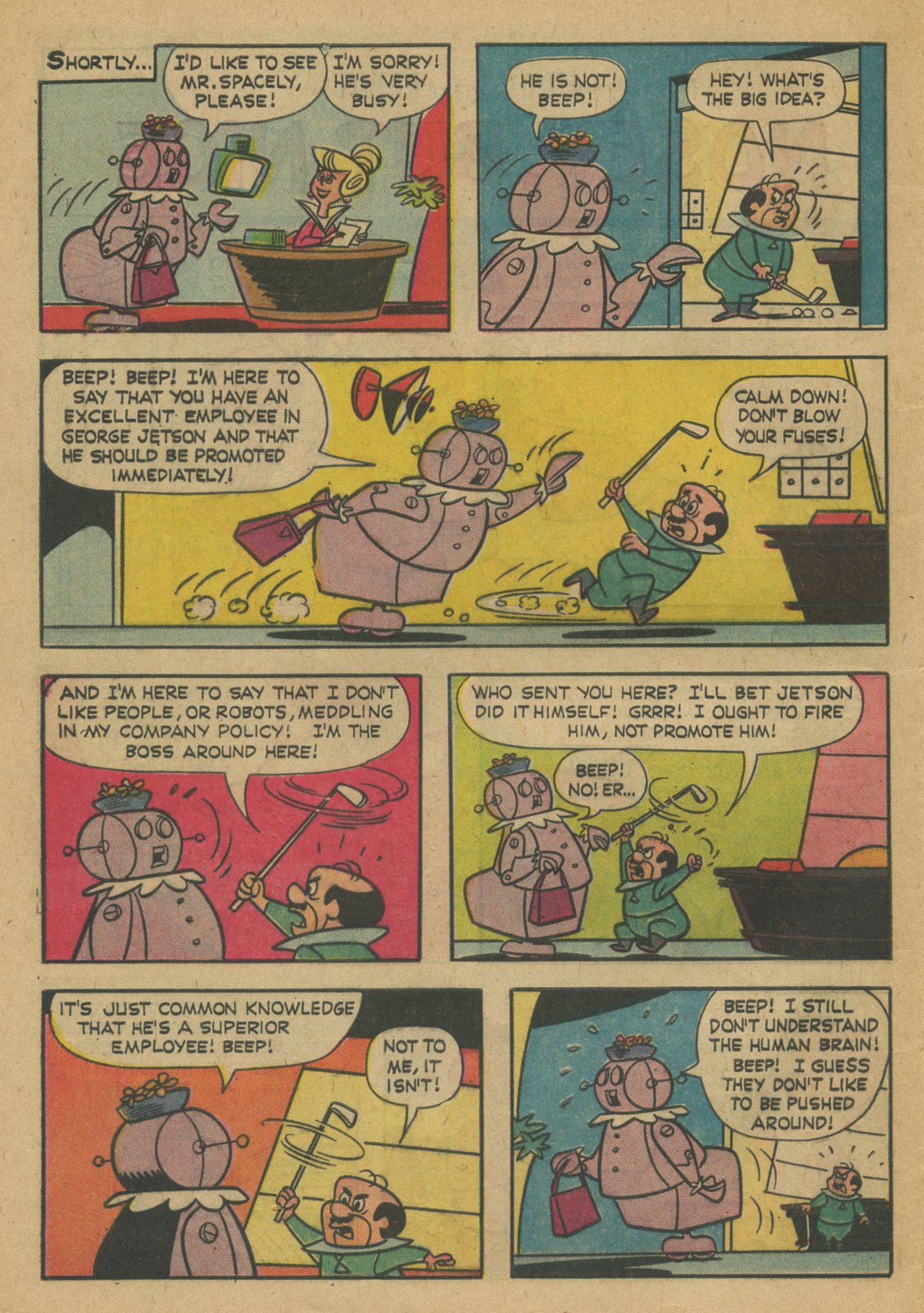 Read online The Jetsons (1963) comic -  Issue #29 - 28