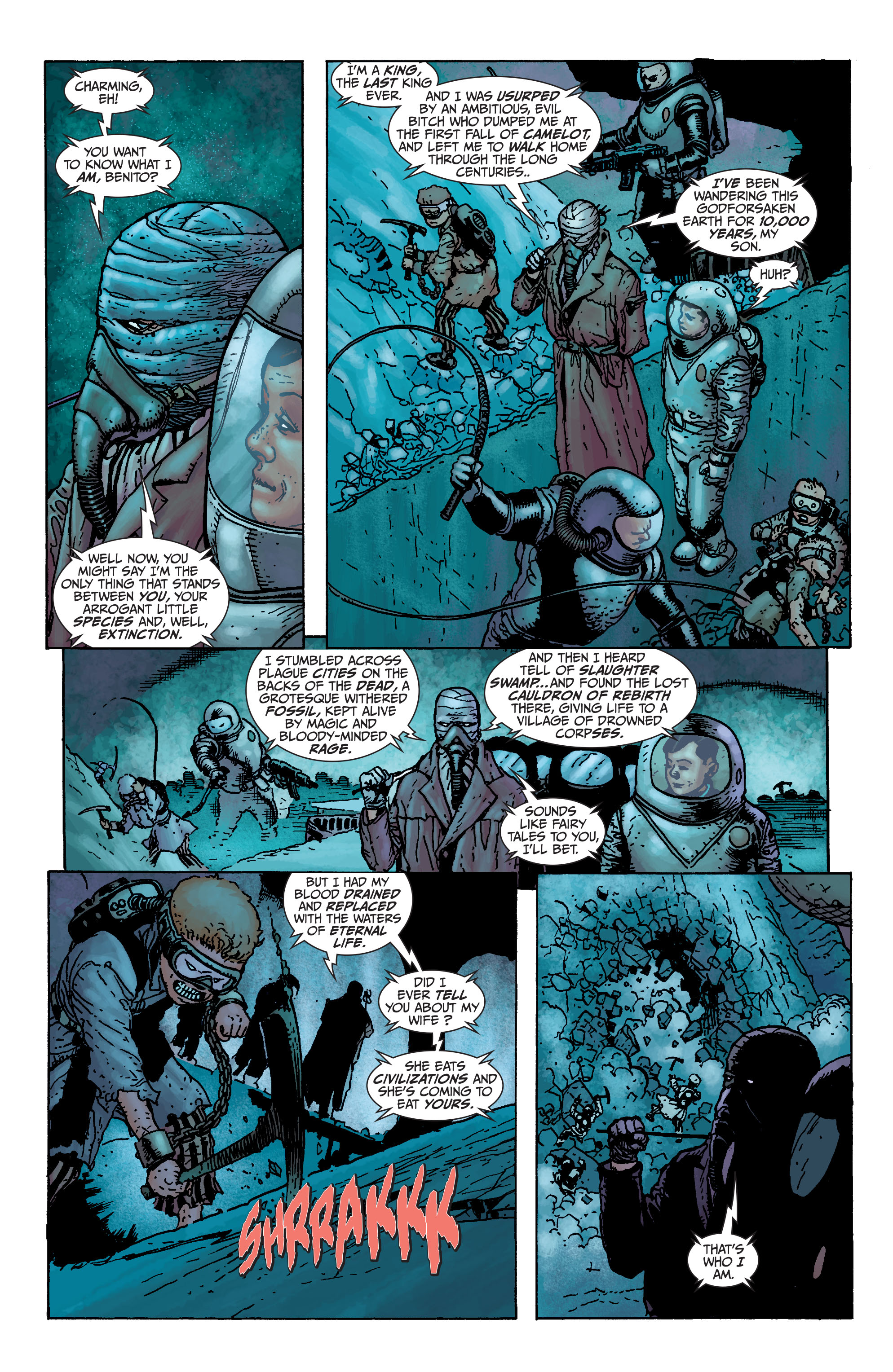 Read online Seven Soldiers: Frankenstein comic -  Issue #2 - 9