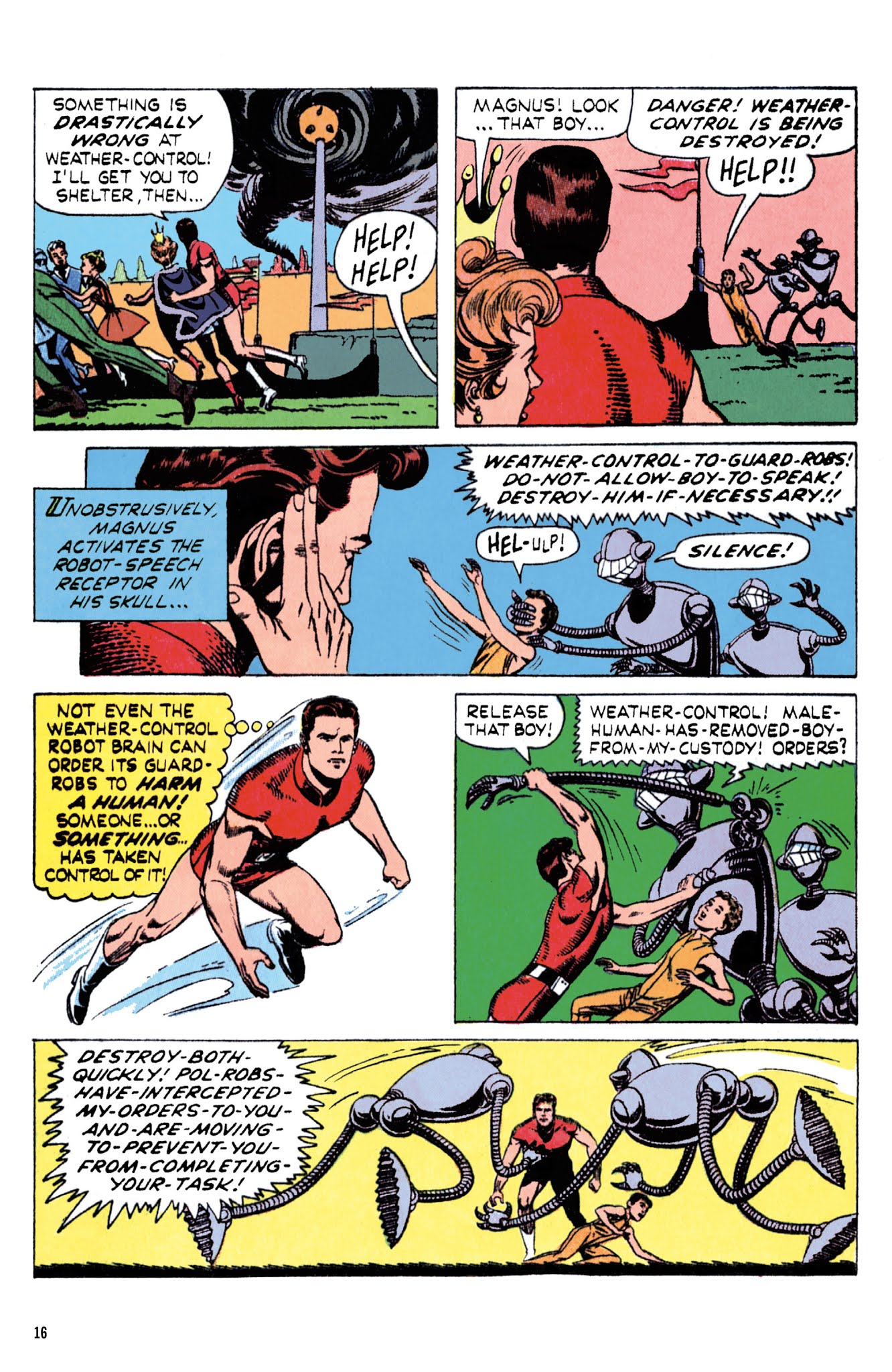 Read online Magnus, Robot Fighter Archives comic -  Issue # TPB 2 (Part 1) - 18