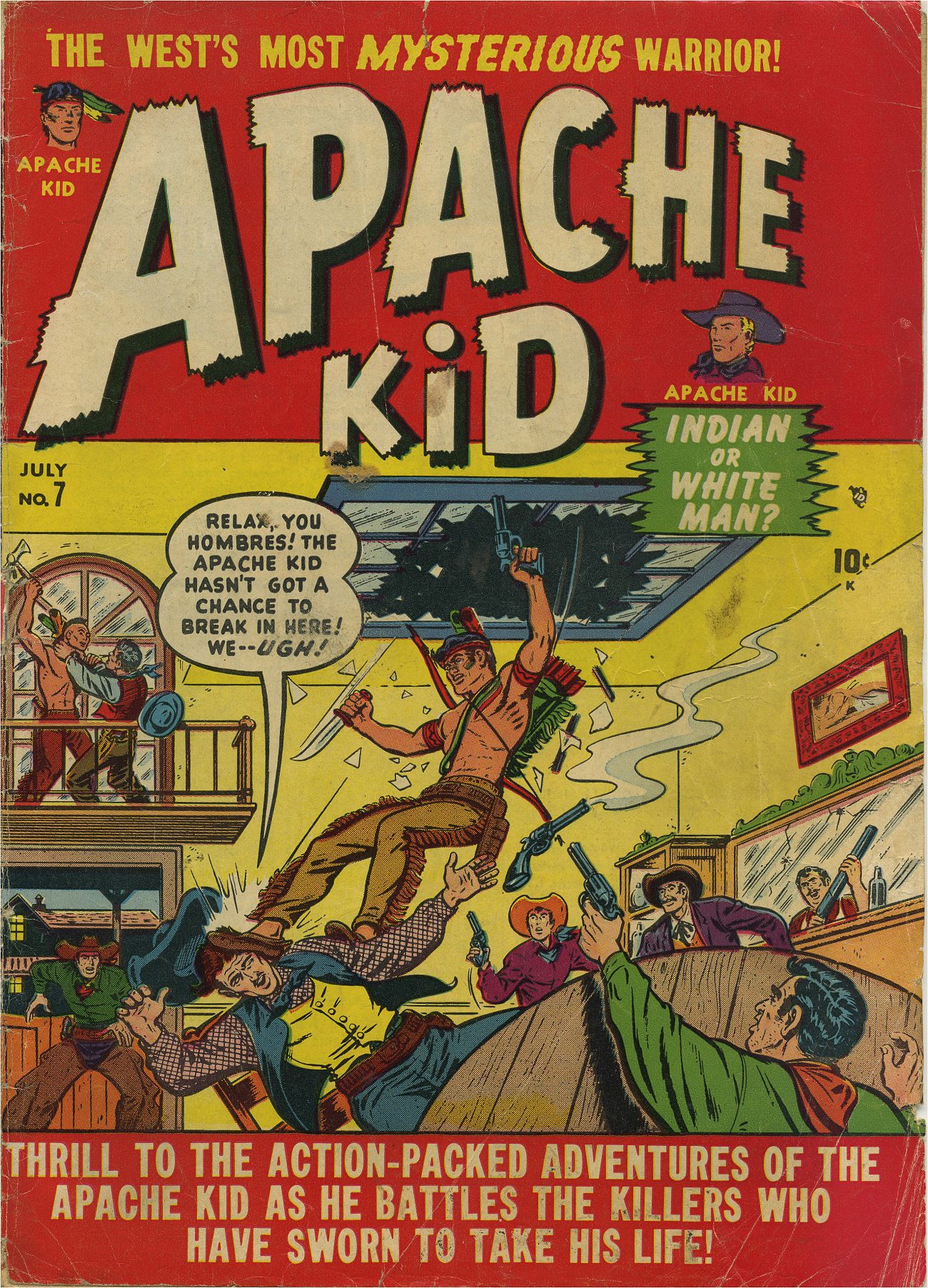 Read online Apache Kid comic -  Issue #7 - 1