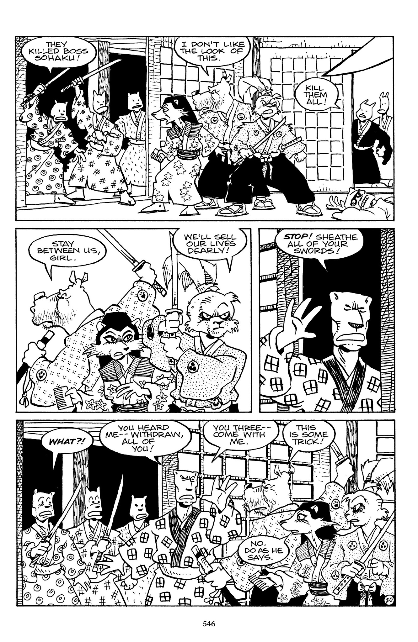 Read online The Usagi Yojimbo Saga comic -  Issue # TPB 3 - 541