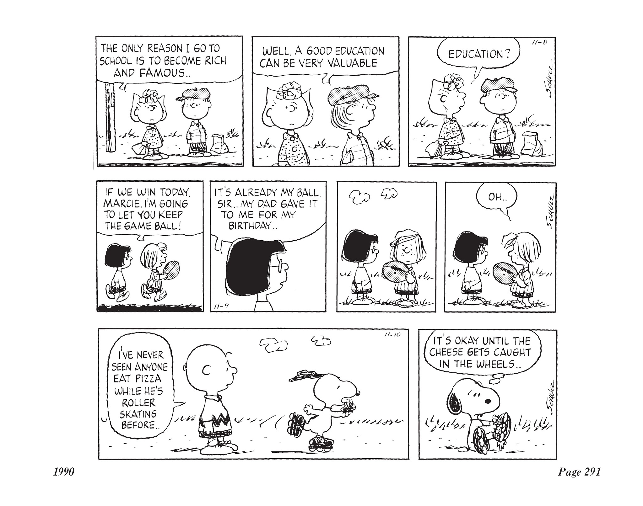 Read online The Complete Peanuts comic -  Issue # TPB 20 - 306