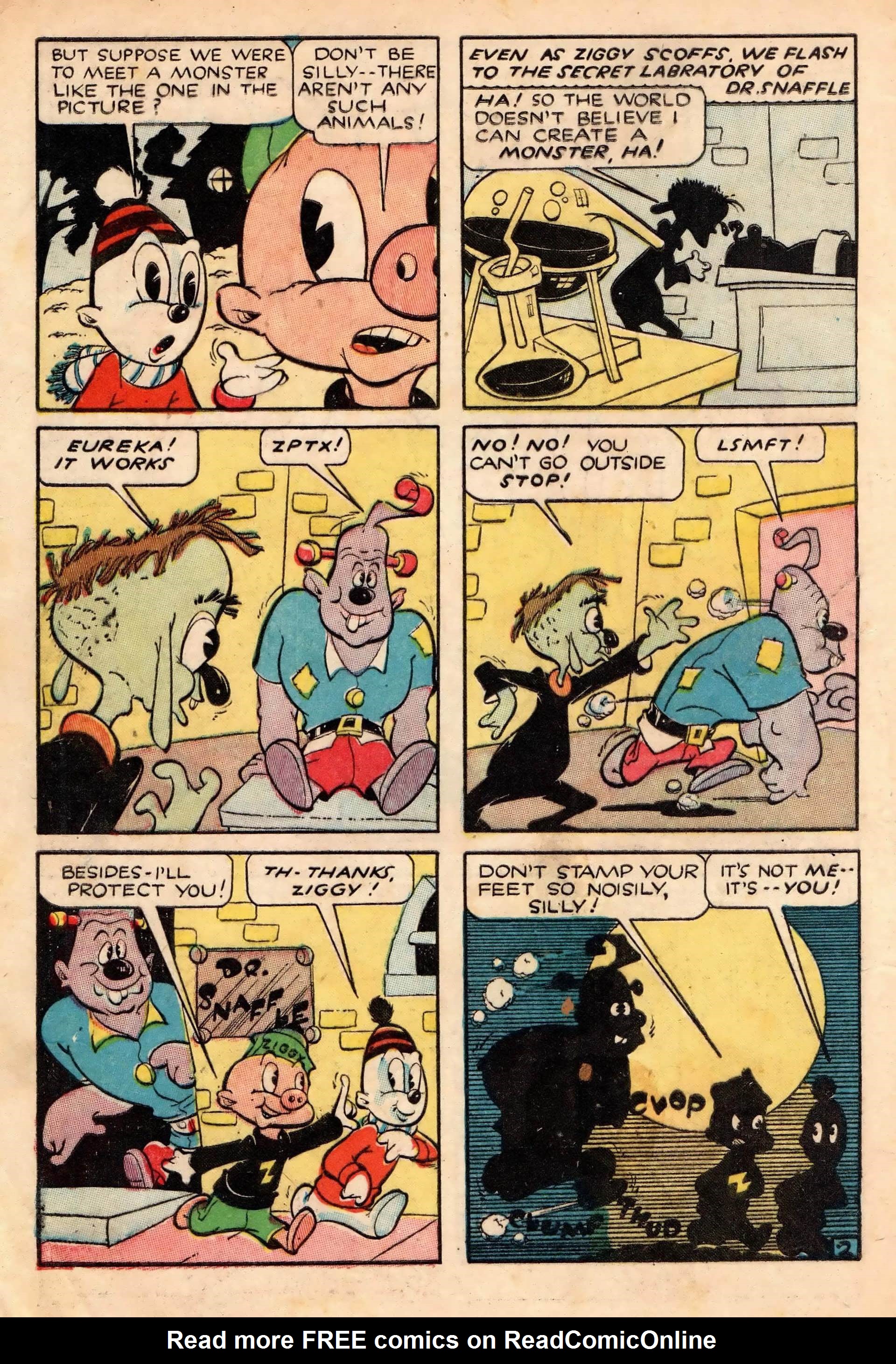 Read online Ziggy Pig-Silly Seal Comics (1944) comic -  Issue #2 - 4
