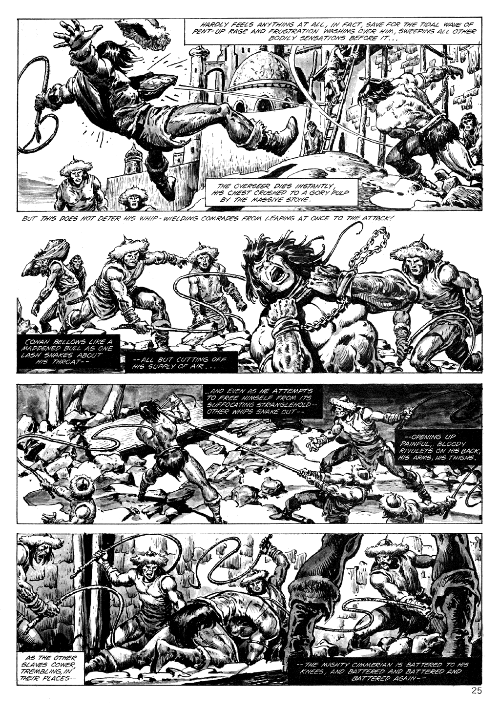 Read online The Savage Sword Of Conan comic -  Issue #71 - 25