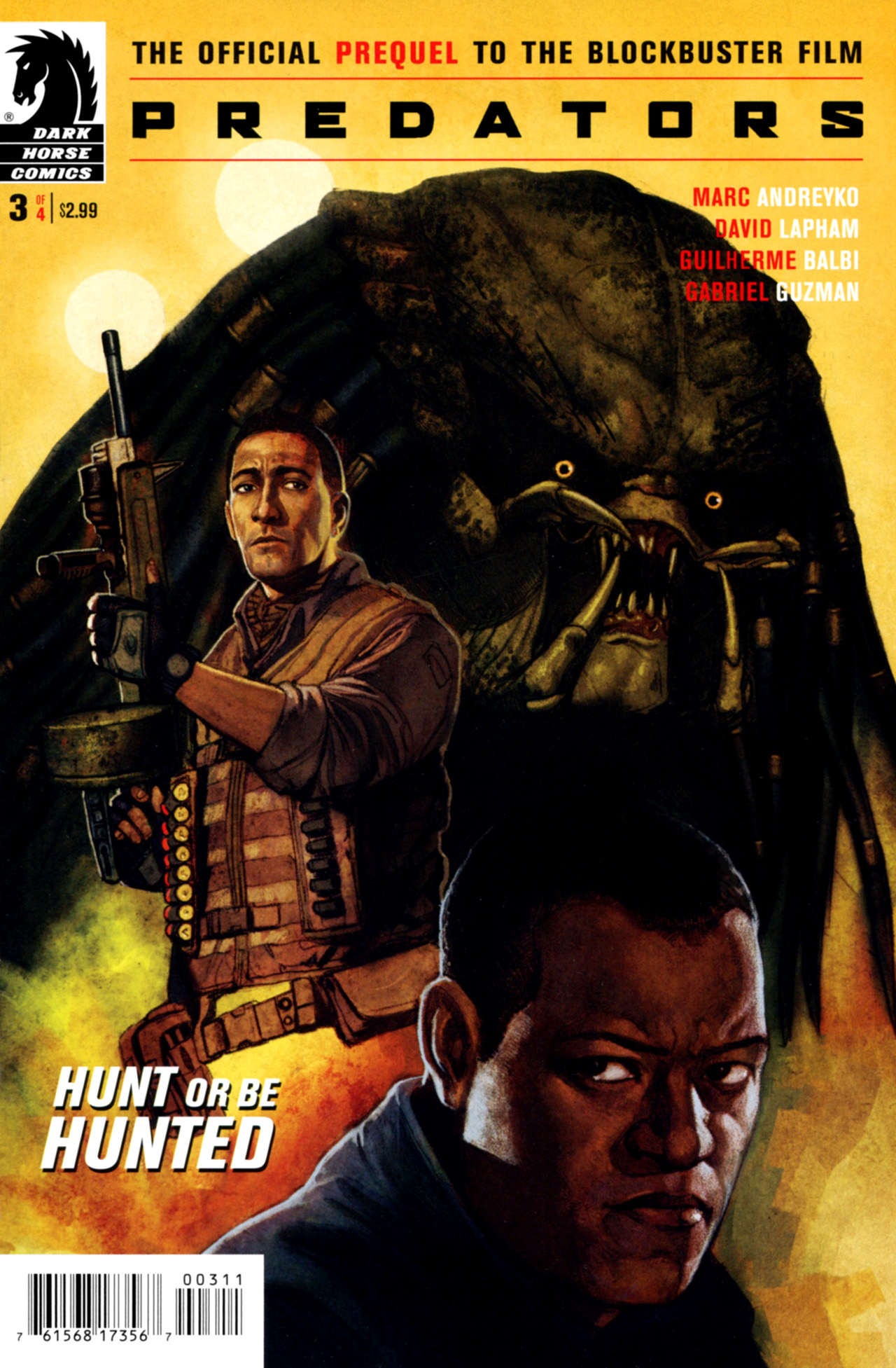 Read online Predators (2010) comic -  Issue #3 - 1