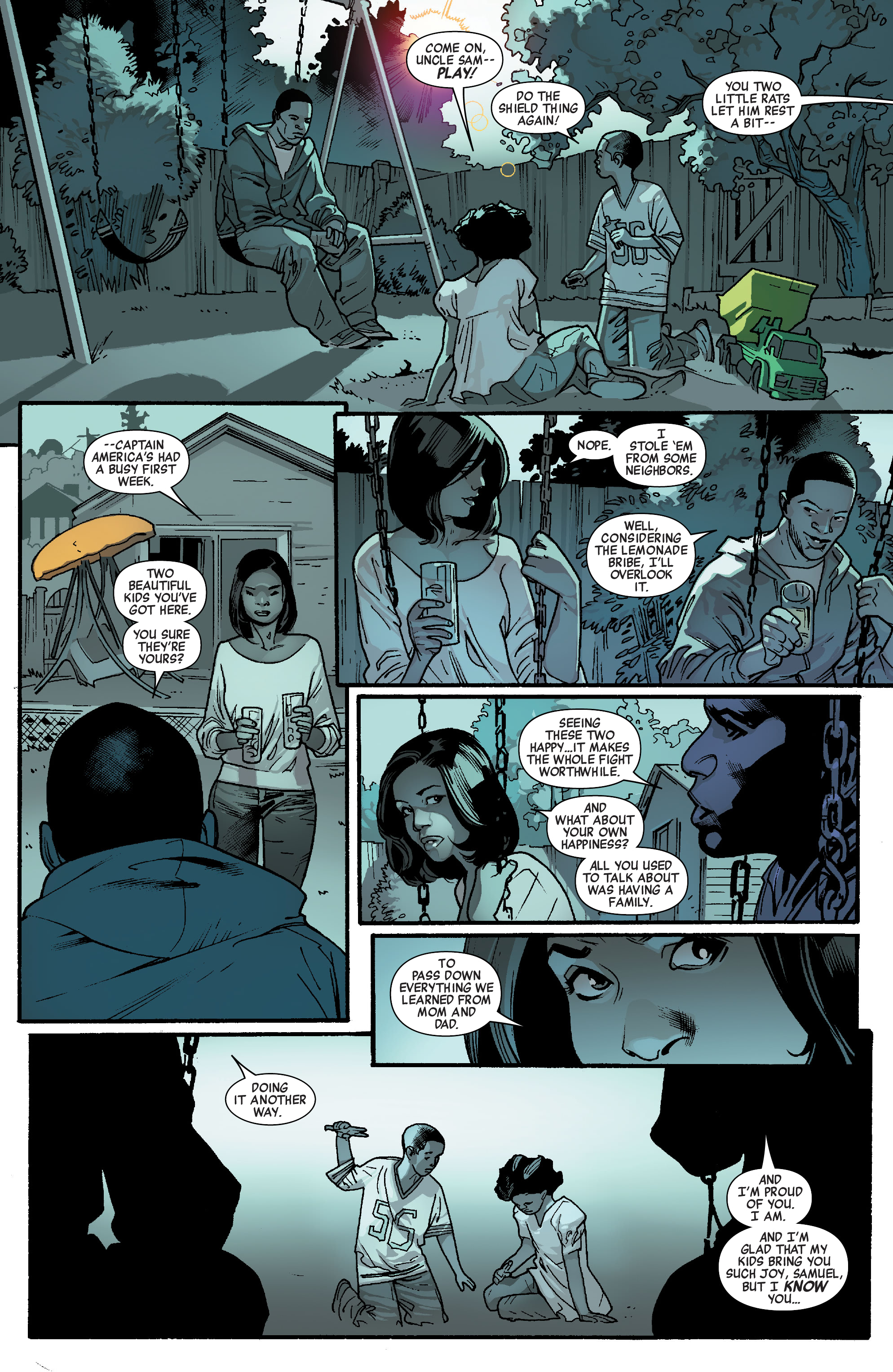 Read online Captain America: Sam Wilson: The Complete Collection comic -  Issue # TPB 1 (Part 3) - 21