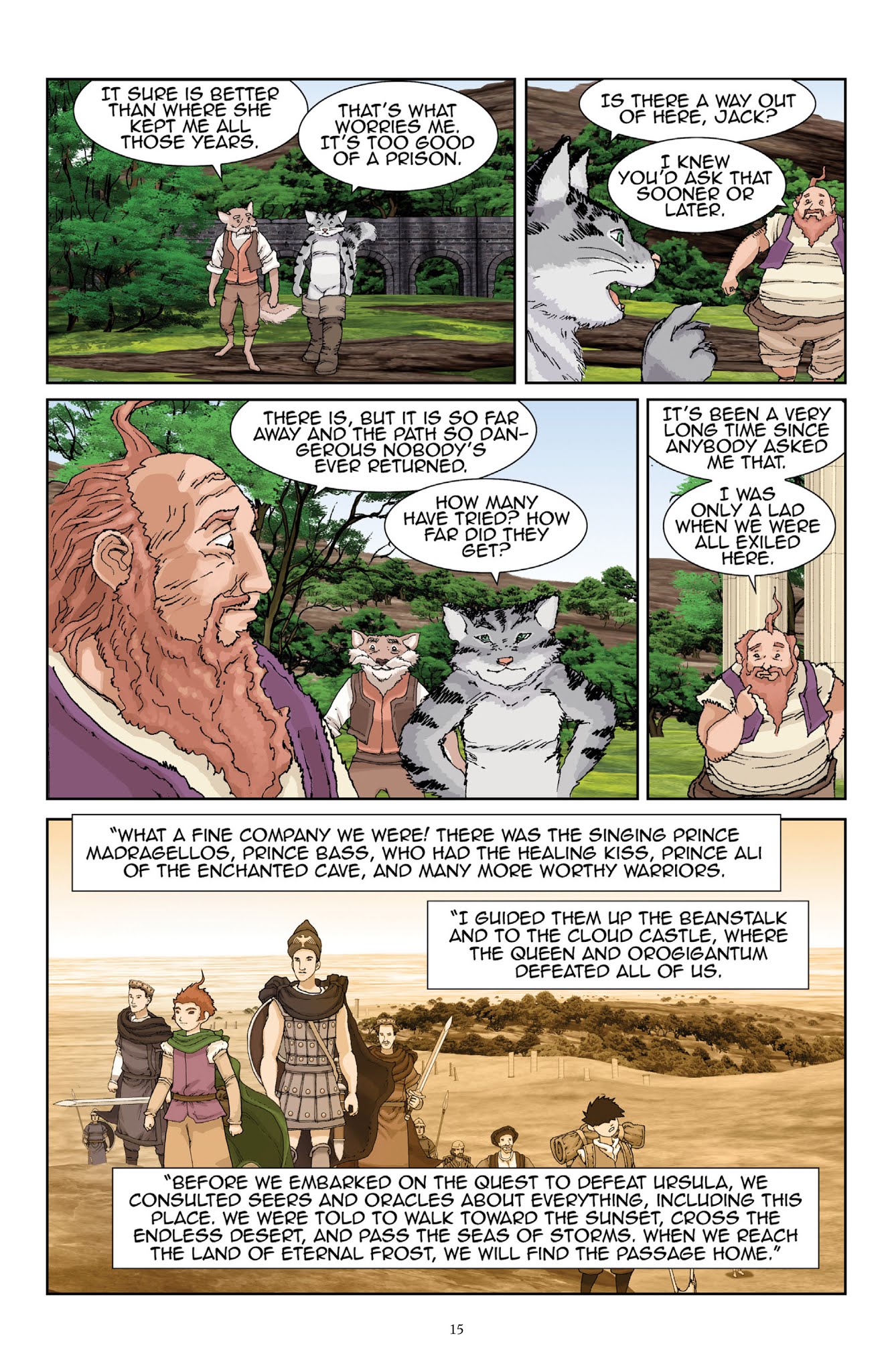 Read online Courageous Princess comic -  Issue # TPB 3 (Part 1) - 17