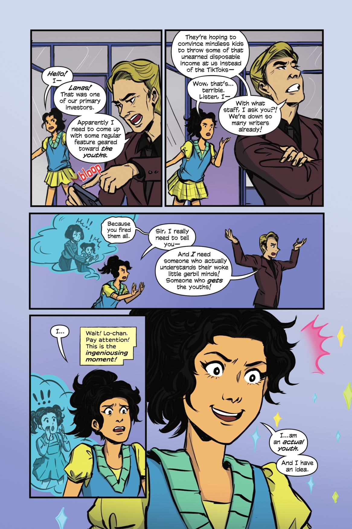 Read online Girl Taking over: A Lois Lane Story comic -  Issue # TPB (Part 1) - 56