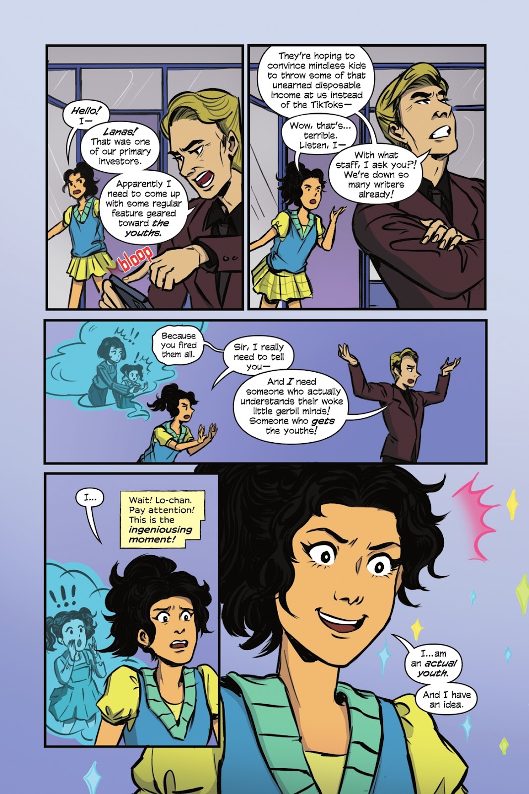 Girl Taking over: A Lois Lane Story issue TPB (Part 1) - Page 56
