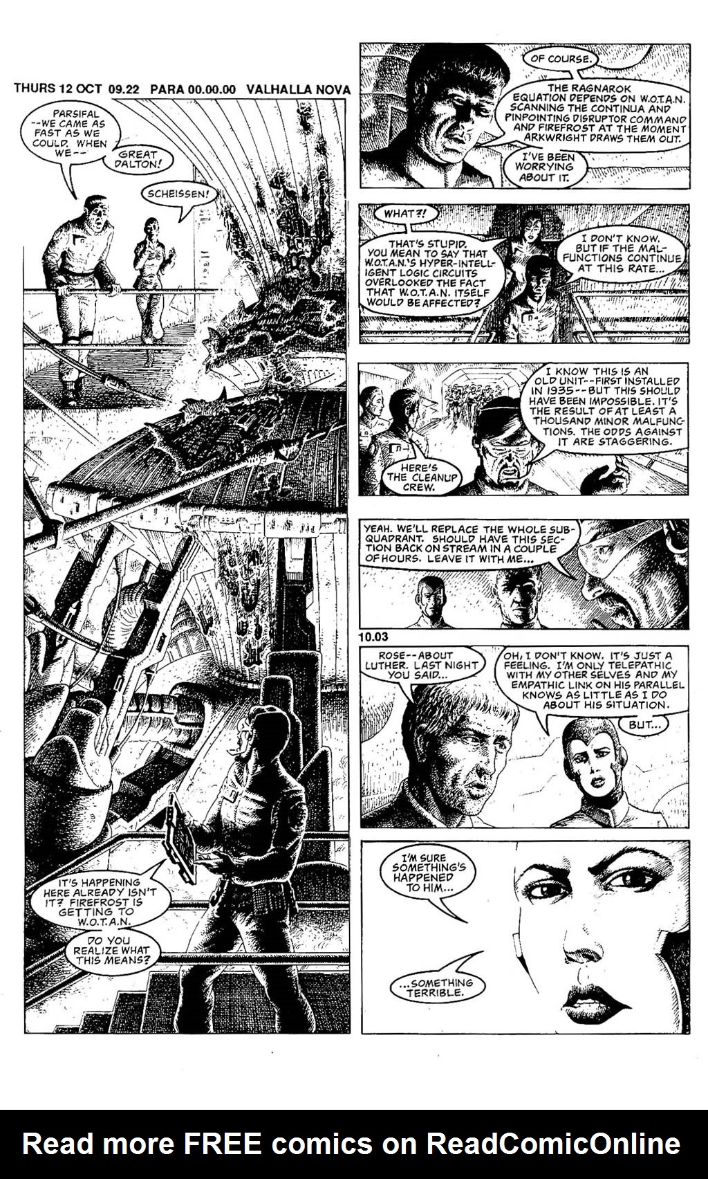 Read online The Adventures of Luther Arkwright comic -  Issue #5 - 20