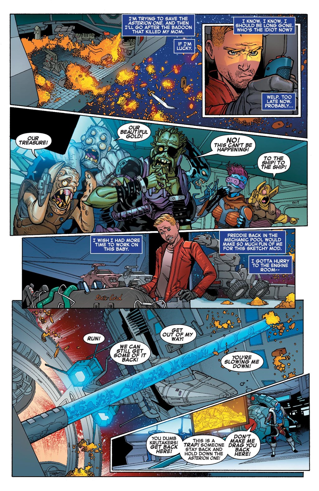 Read online Star-Lord: The Saga of Peter Quill comic -  Issue # TPB (Part 2) - 23