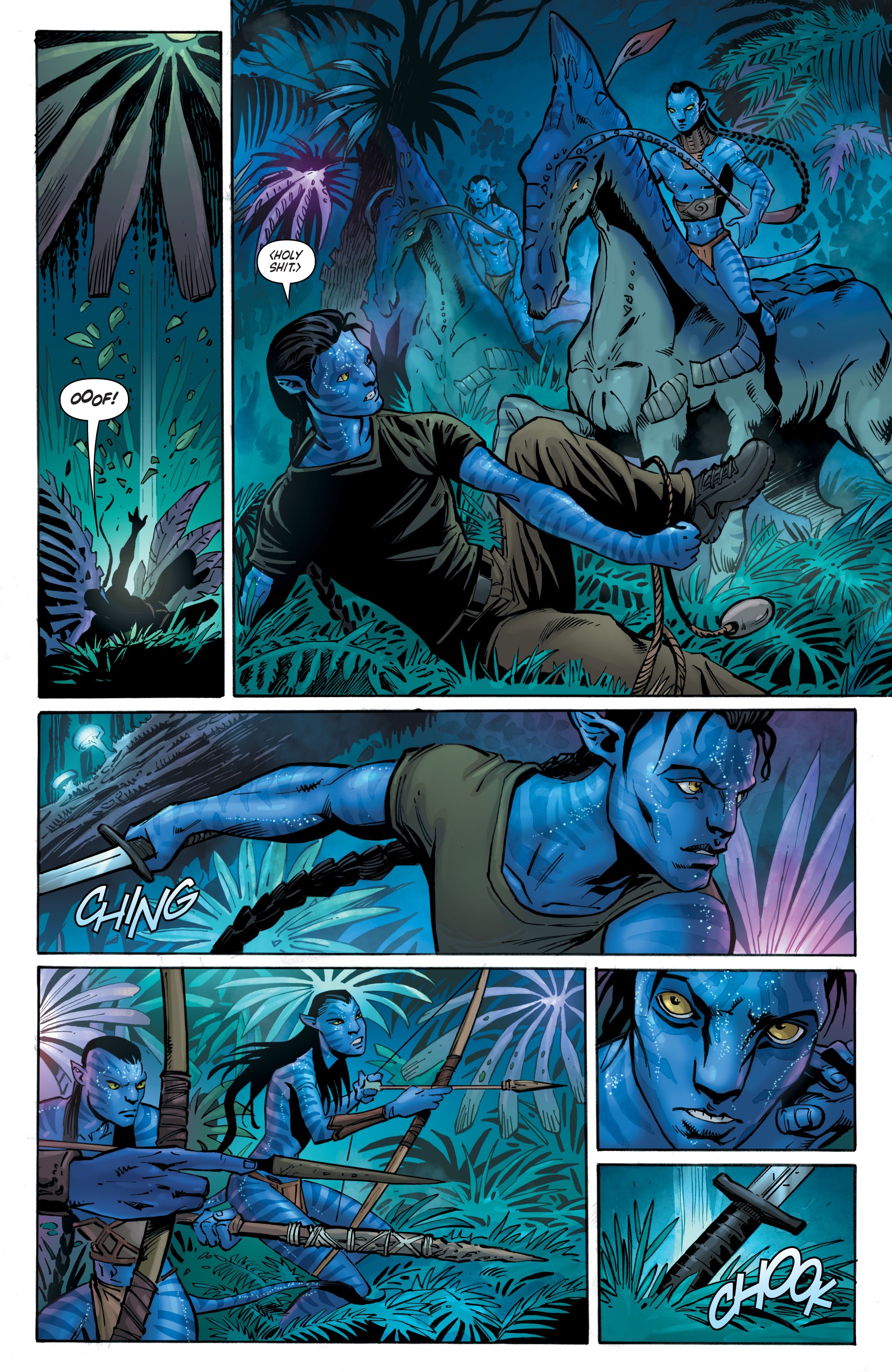 Read online Avatar: Tsu'tey's Path comic -  Issue #1 - 16
