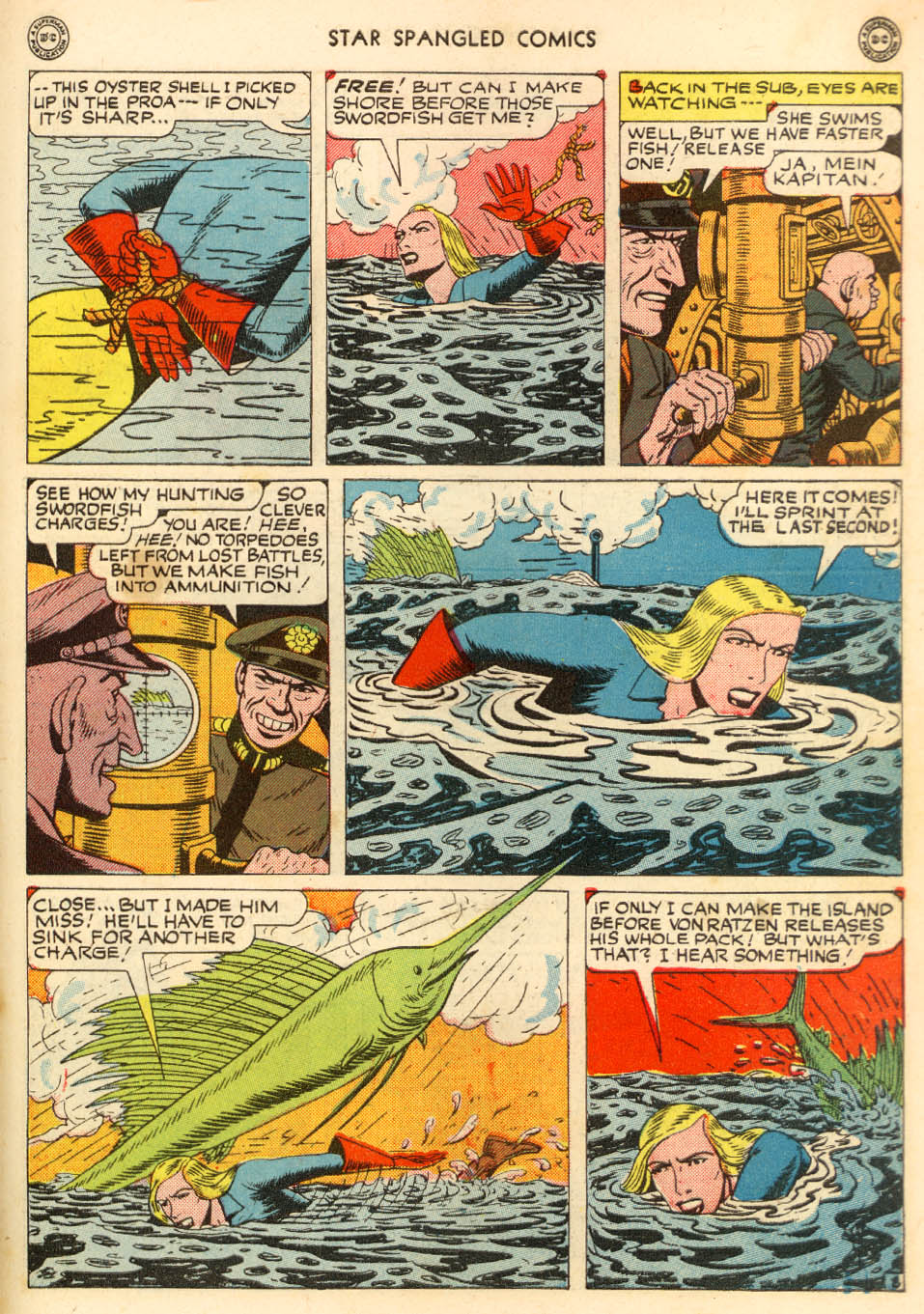 Read online Star Spangled Comics comic -  Issue #42 - 47