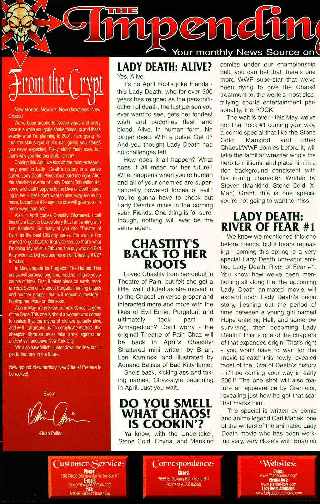 Read online Lady Death: Tribulation comic -  Issue #4 - 32