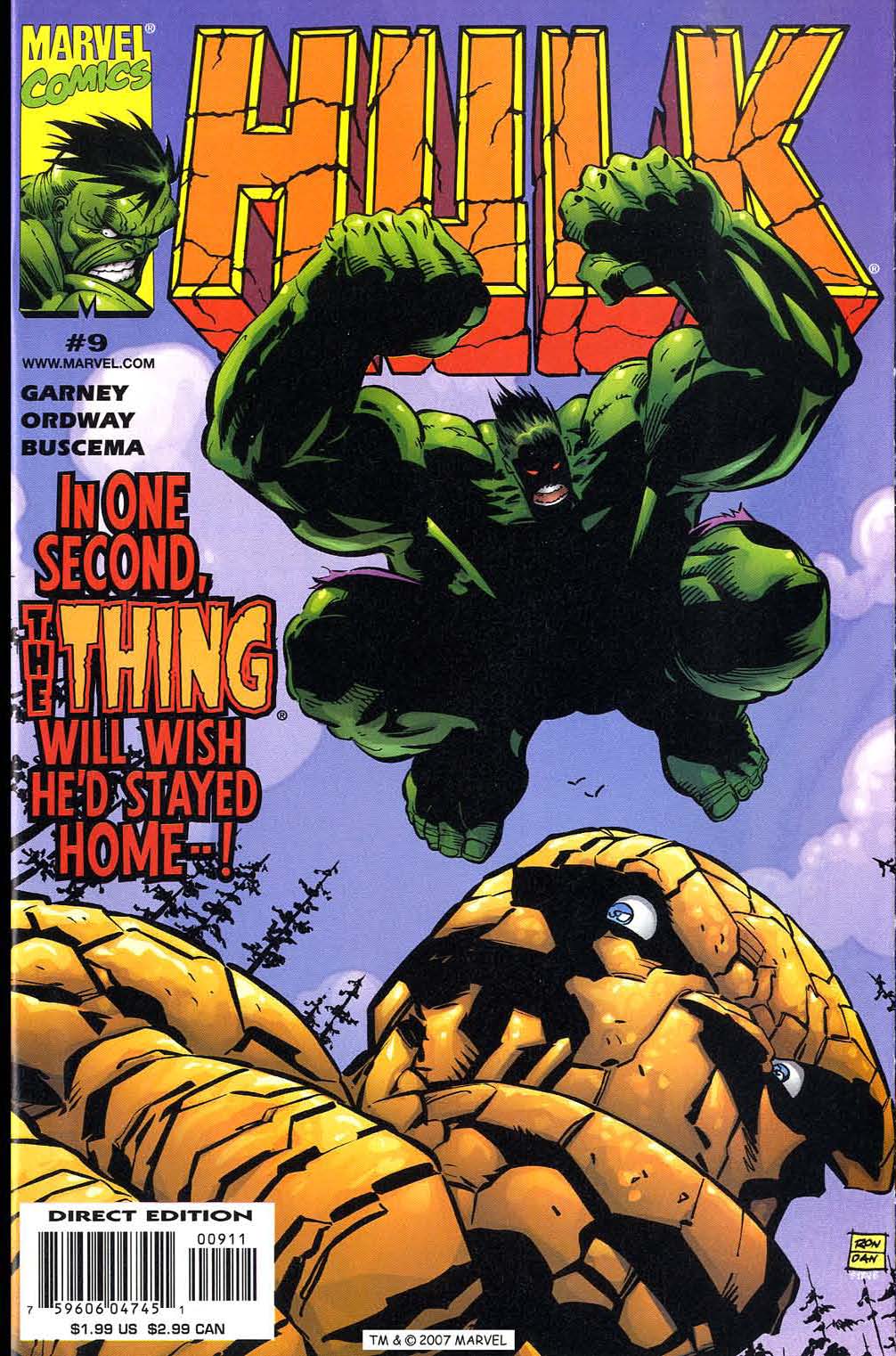 Read online Hulk (1999) comic -  Issue #9 - 1