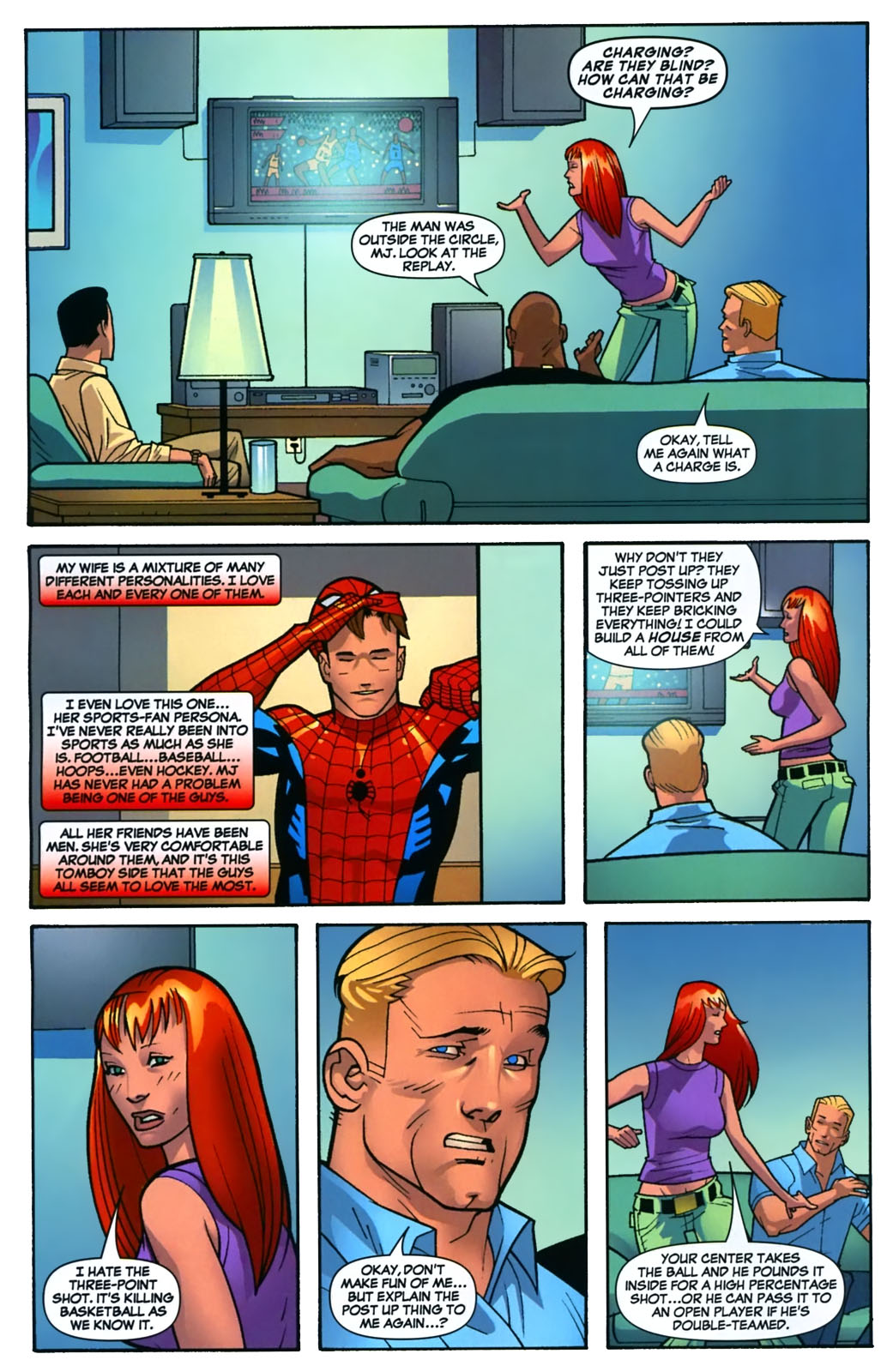 I (heart) Marvel issue Web of Romance - Page 6