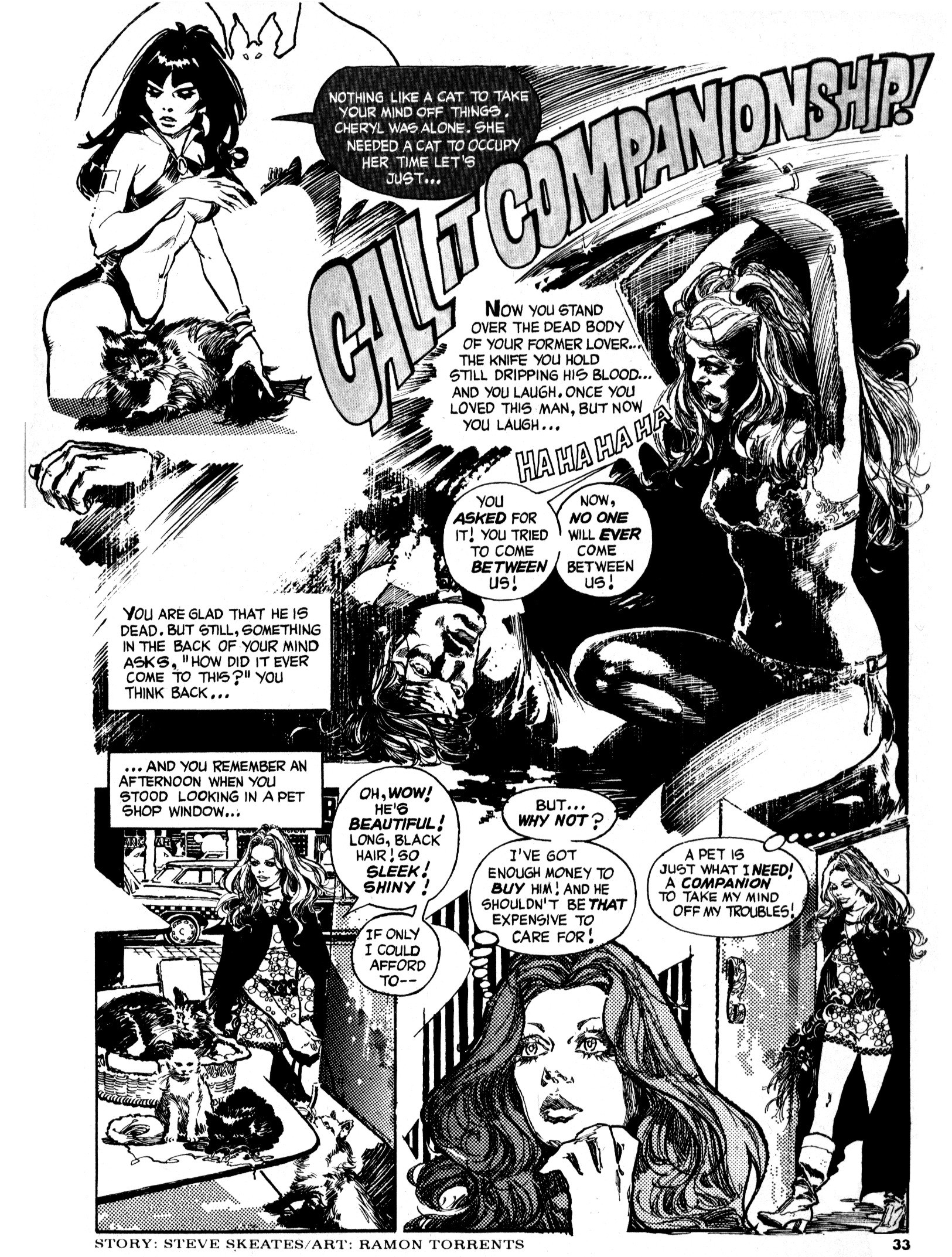 Read online Vampirella (1969) comic -  Issue #23 - 33