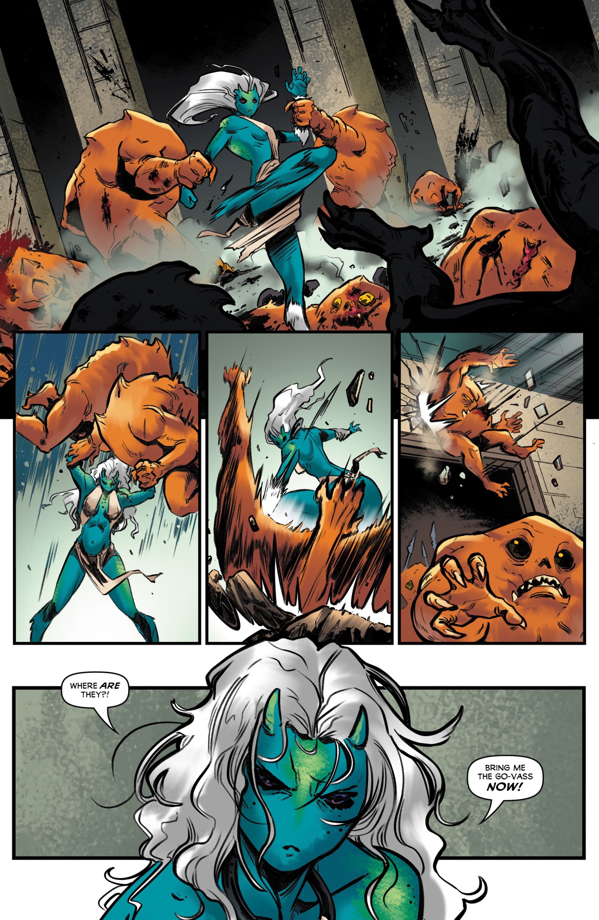 Read online Beyond the Farthest Star: Warriors of Zandar comic -  Issue #2 - 21