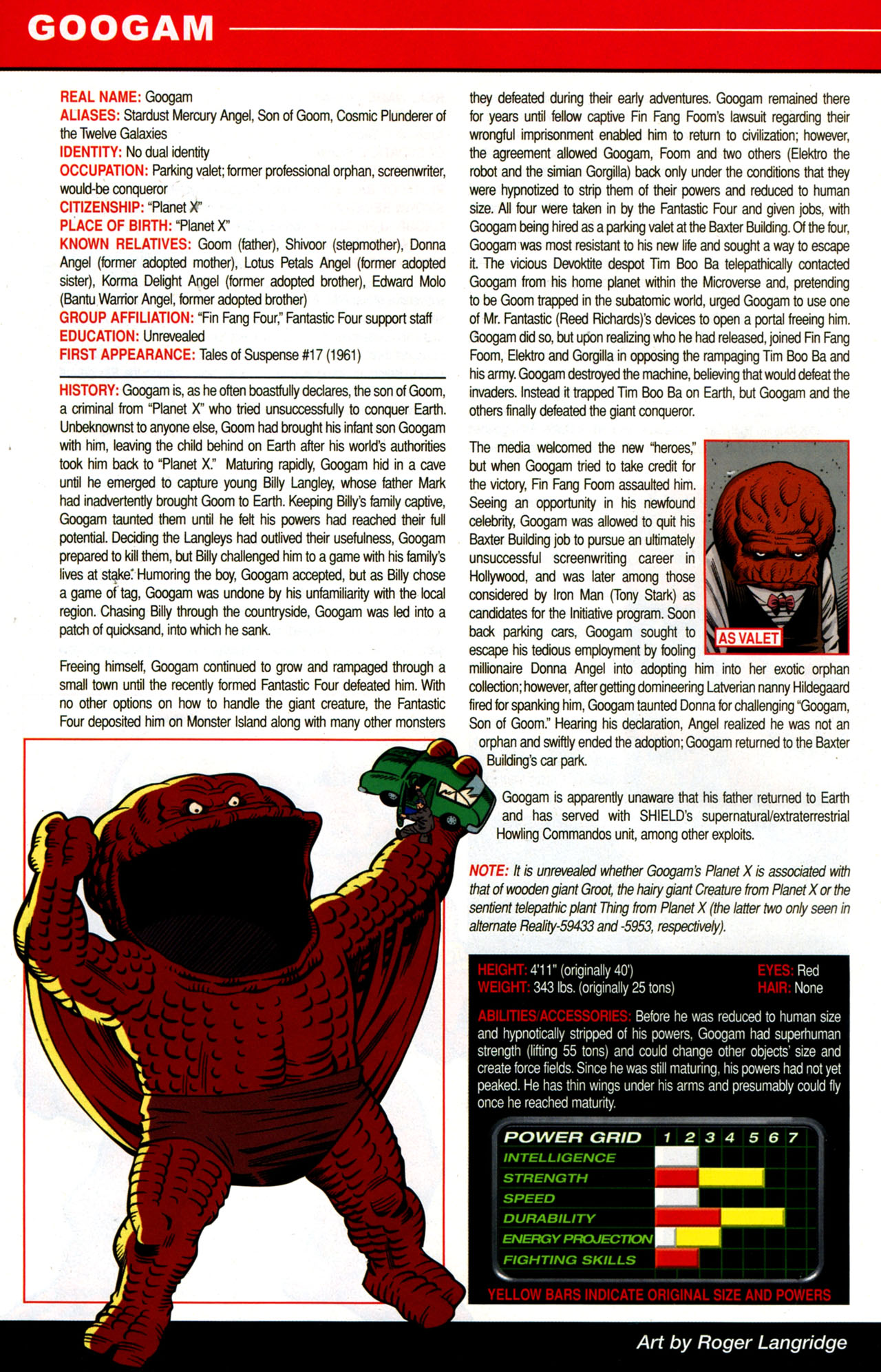 Read online Official Handbook of the Marvel Universe A To Z Update comic -  Issue #1 - 24