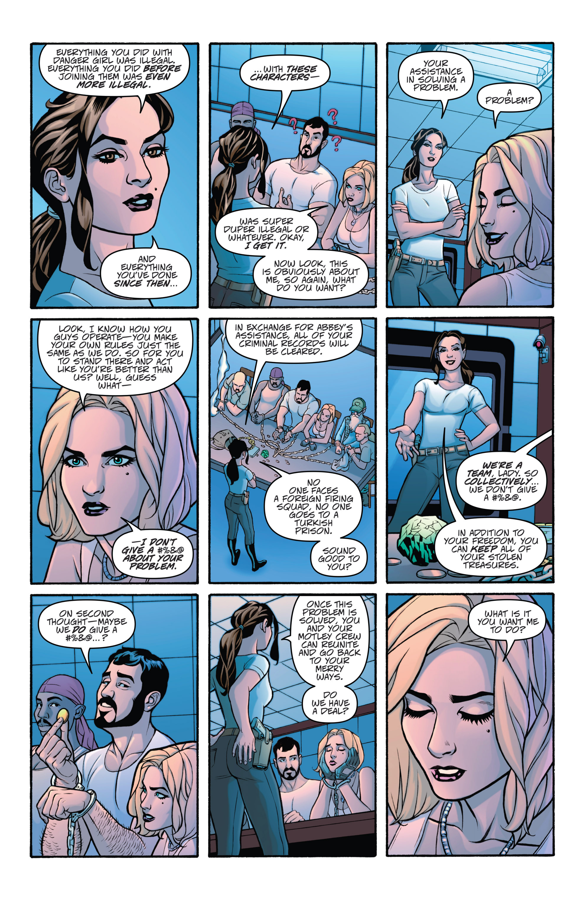 Read online Danger Girl: Renegade comic -  Issue #3 - 11