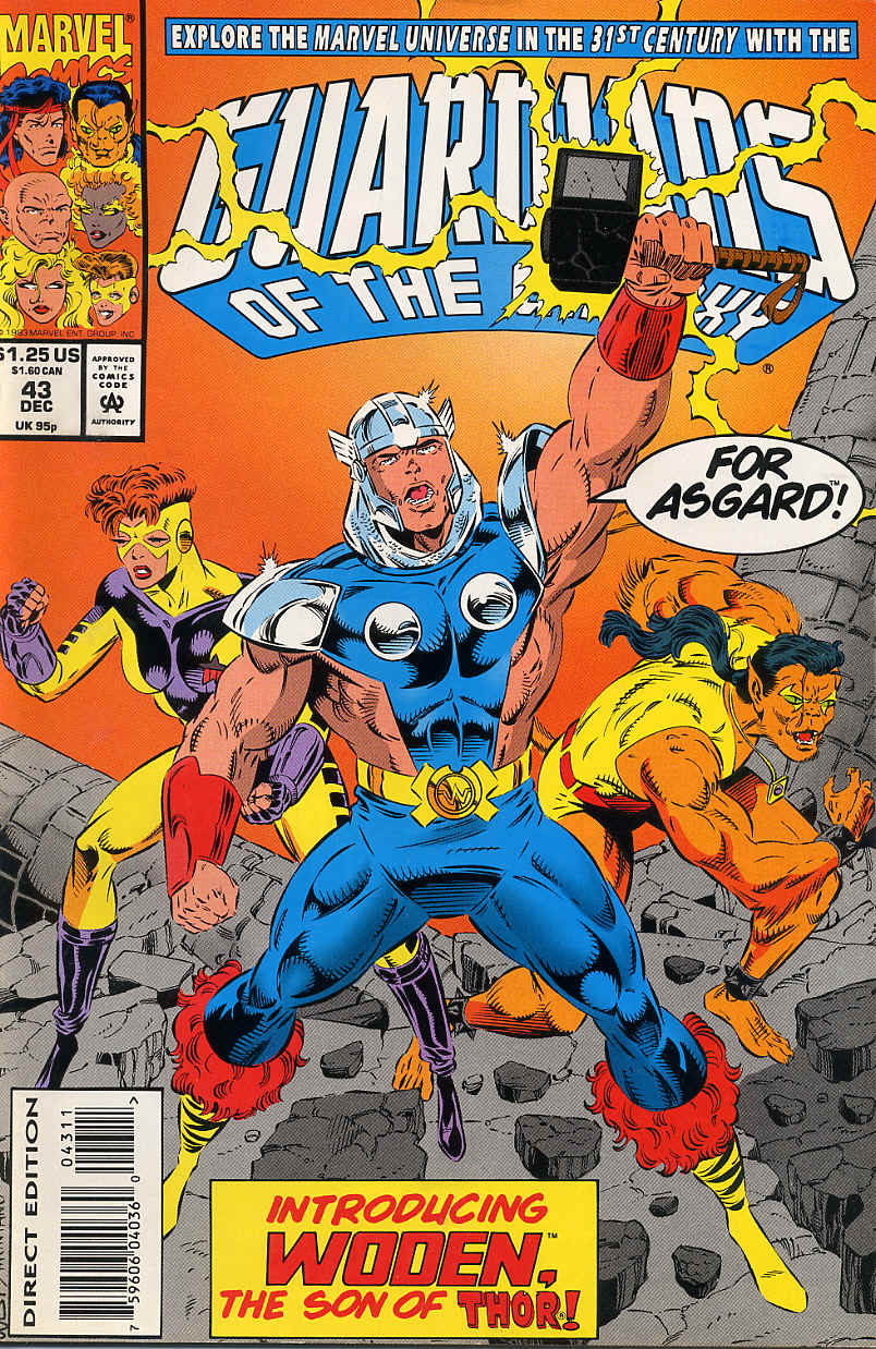 Read online Guardians of the Galaxy (1990) comic -  Issue #43 - 1