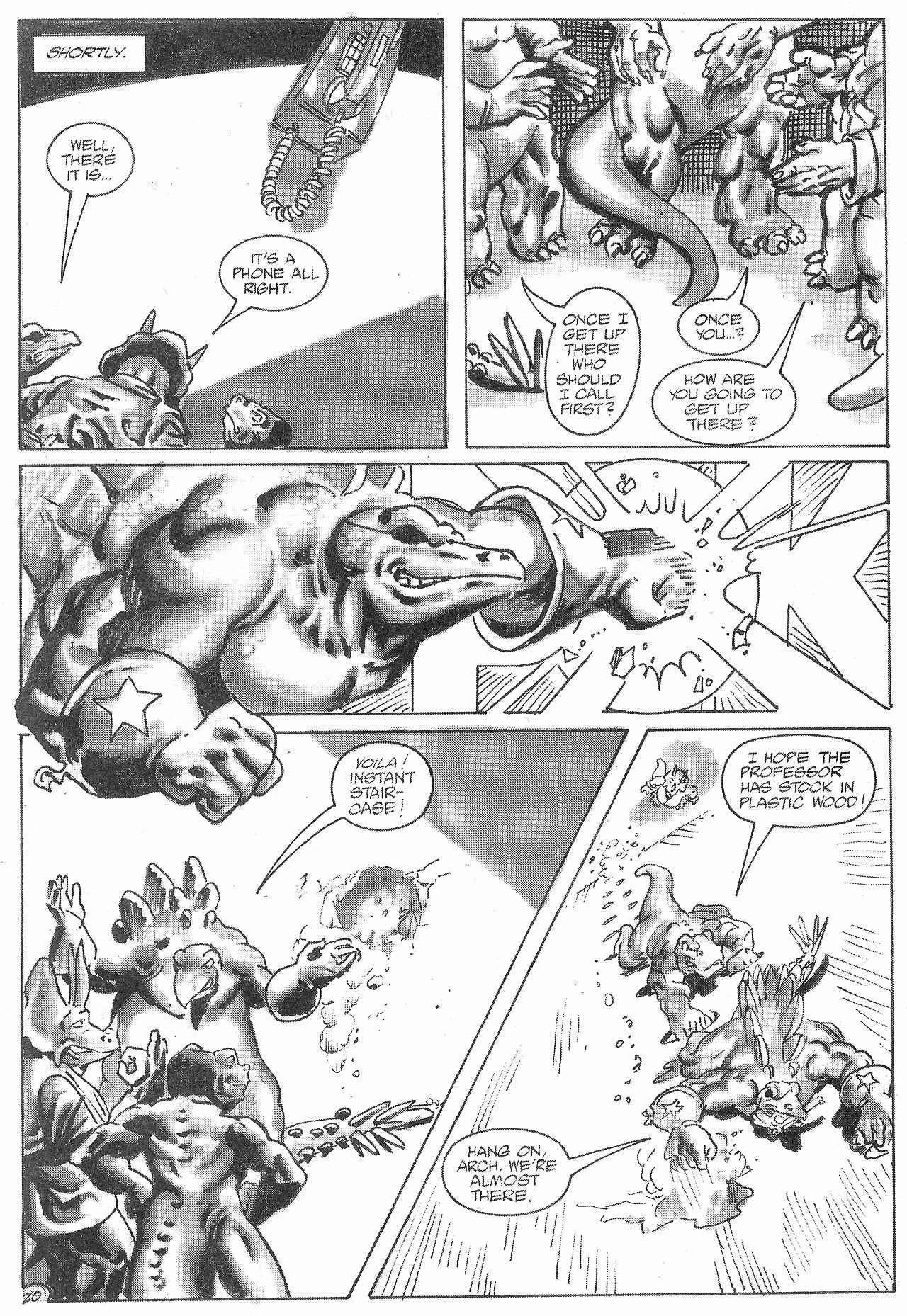 Read online Dinosaurs For Hire (1988) comic -  Issue #6 - 22