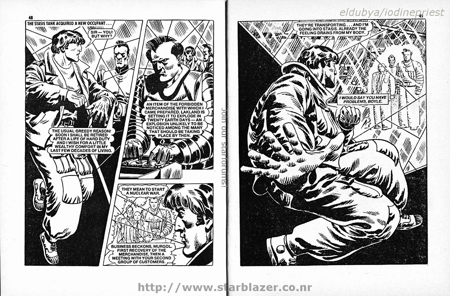 Read online Starblazer comic -  Issue #197 - 26