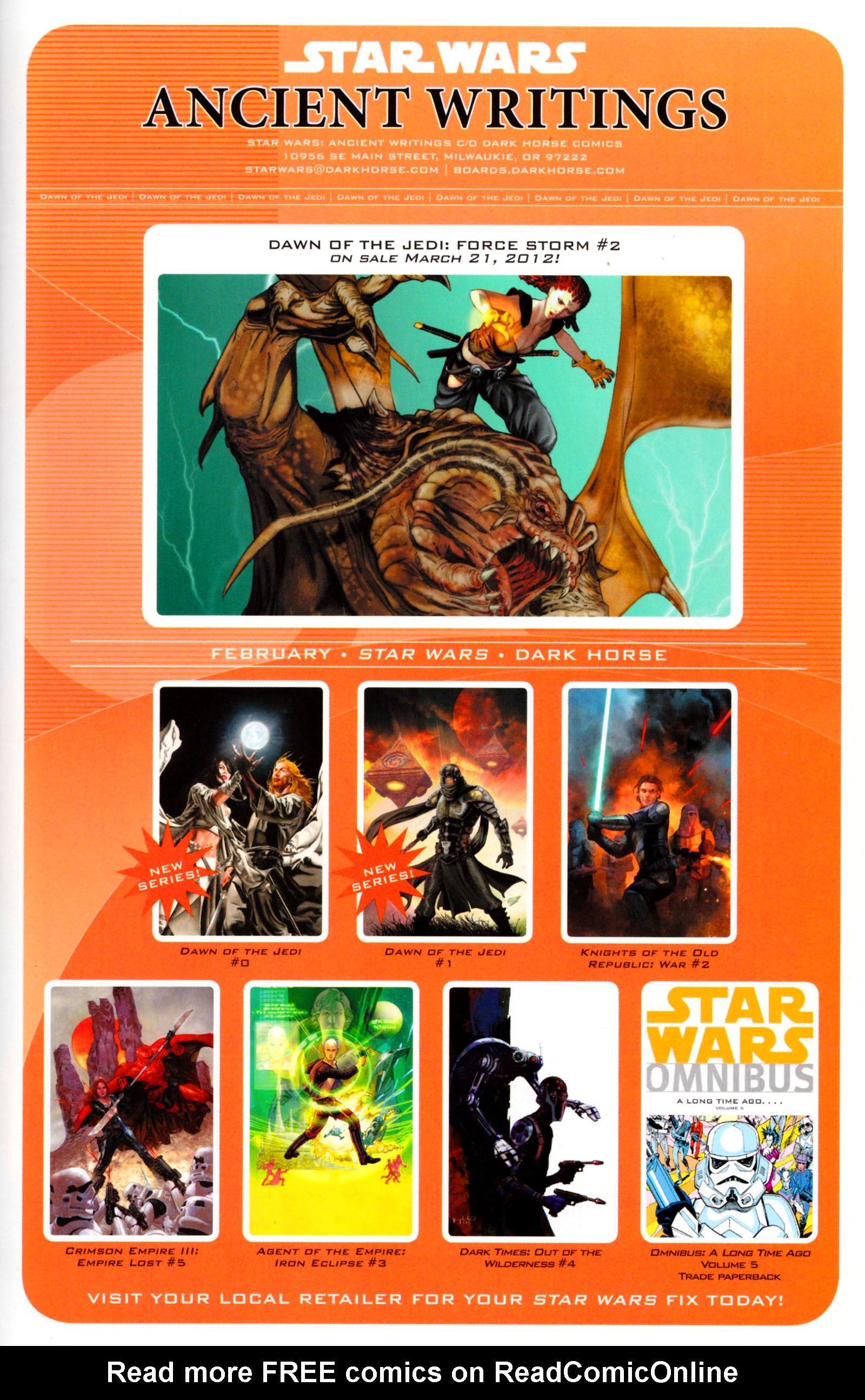 Read online Star Wars: Dawn Of The Jedi - Force Storm comic -  Issue #1 - 34