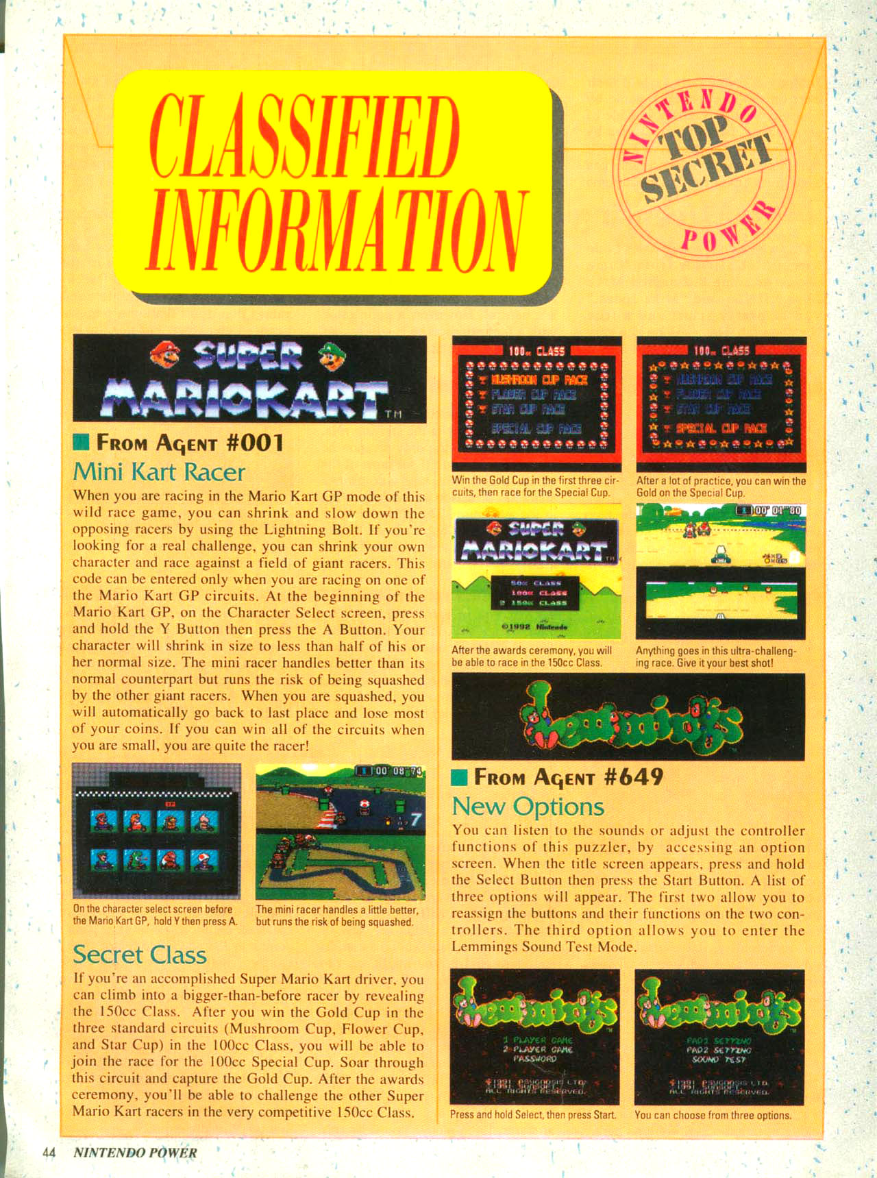 Read online Nintendo Power comic -  Issue #45 - 47