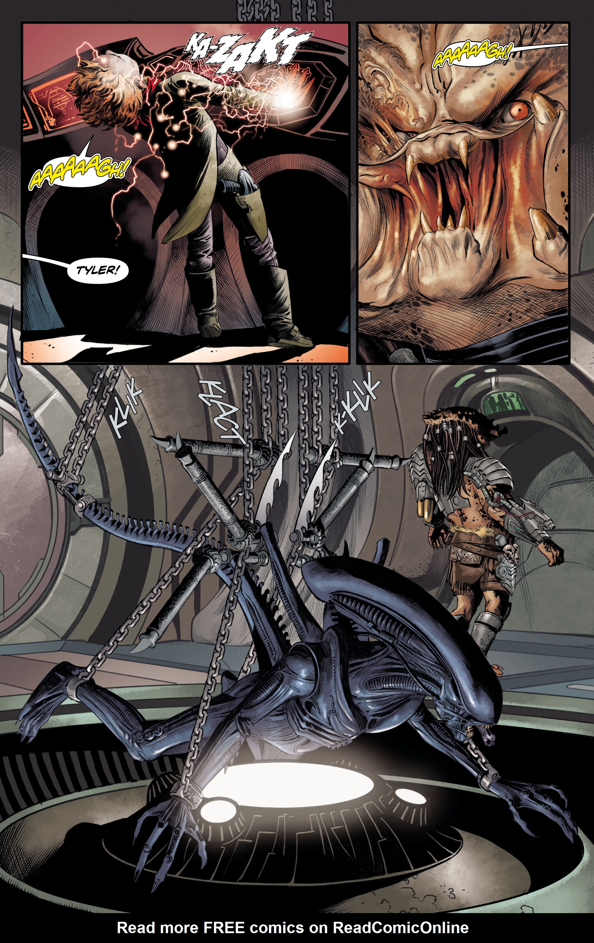 Read online Alien vs. Predator: Thicker Than Blood comic -  Issue # _TPB - 35
