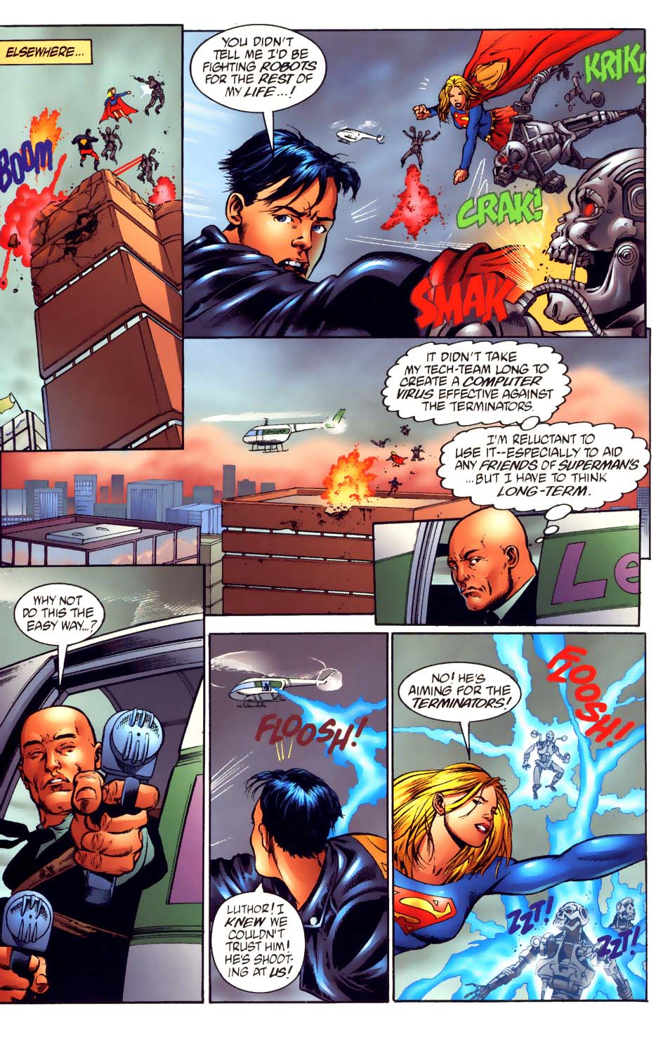 Read online Superman vs. The Terminator: Death to the Future comic -  Issue #4 - 15