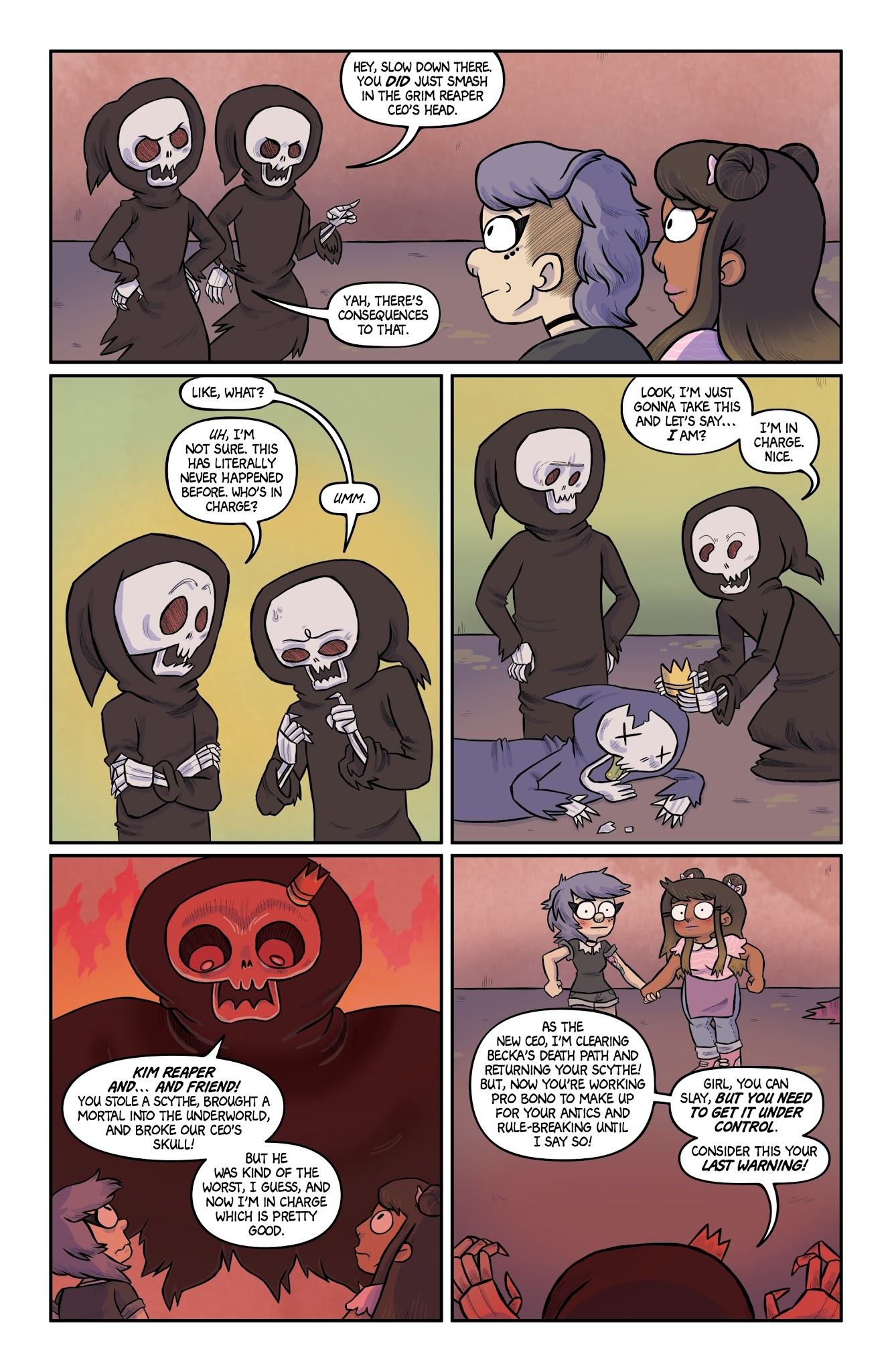 Read online Kim Reaper comic -  Issue #4 - 22