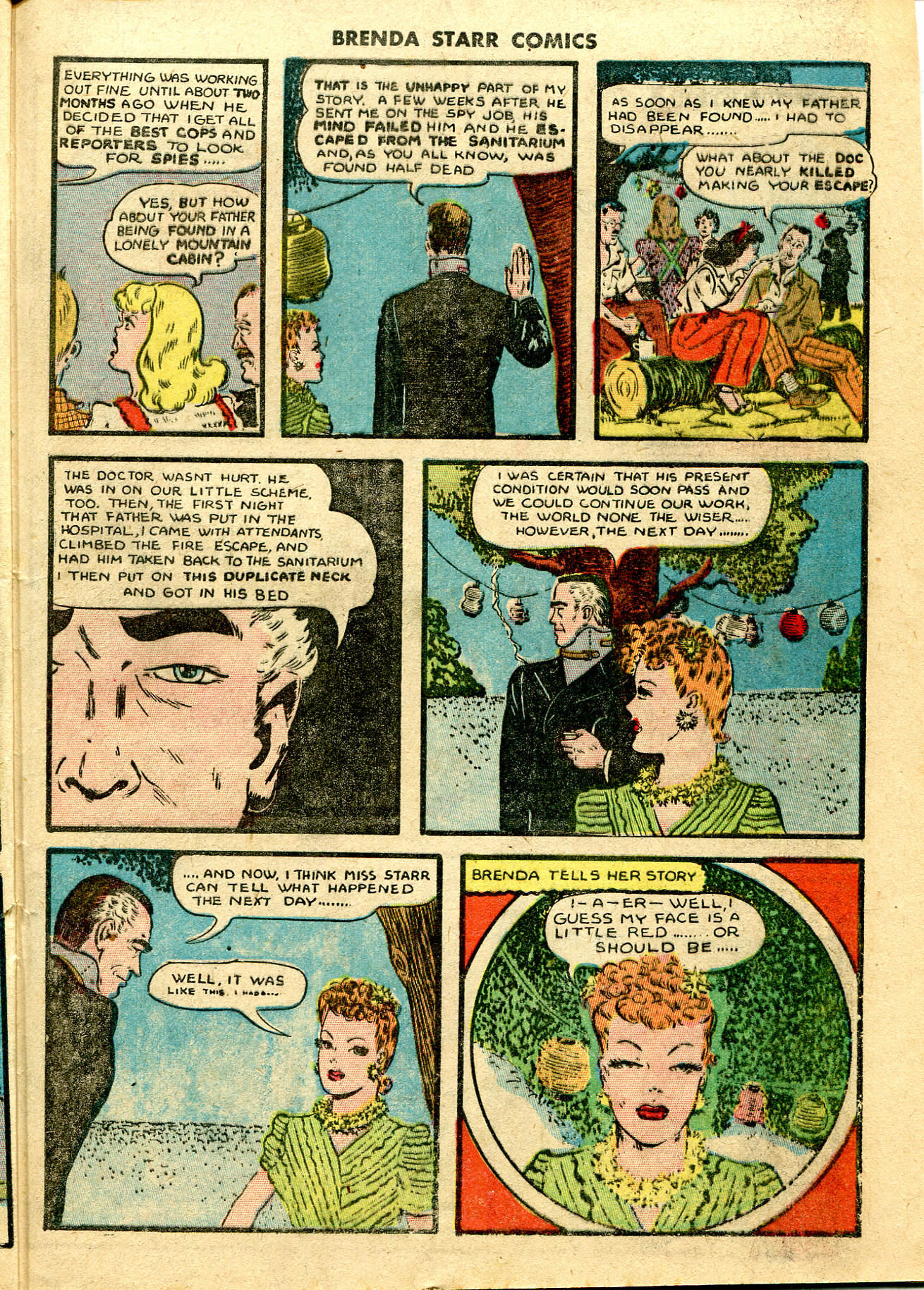 Read online Brenda Starr (1948) comic -  Issue #5 - 25