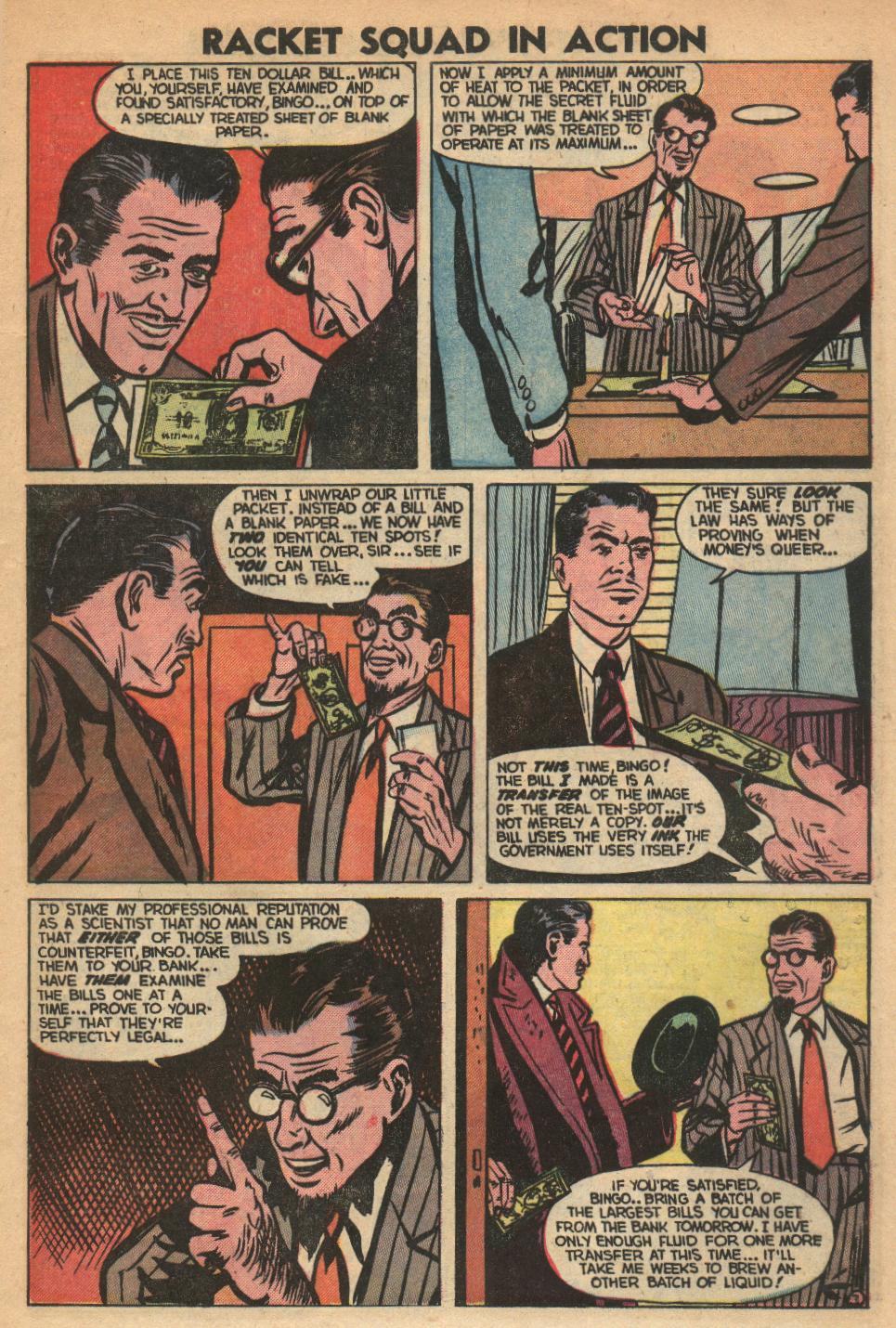 Read online Racket Squad in Action comic -  Issue #7 - 5