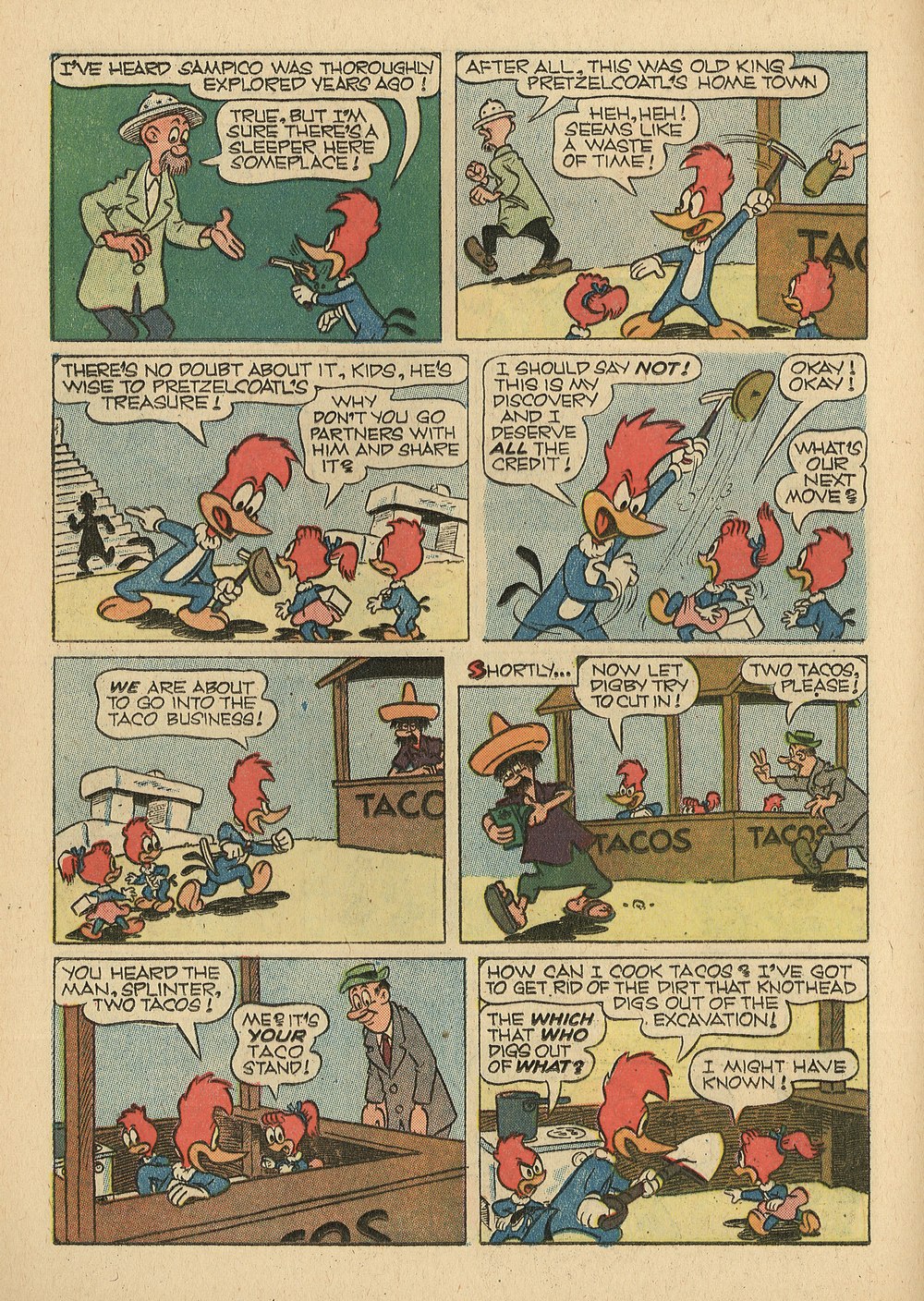 Read online Walter Lantz Woody Woodpecker (1952) comic -  Issue #60 - 12