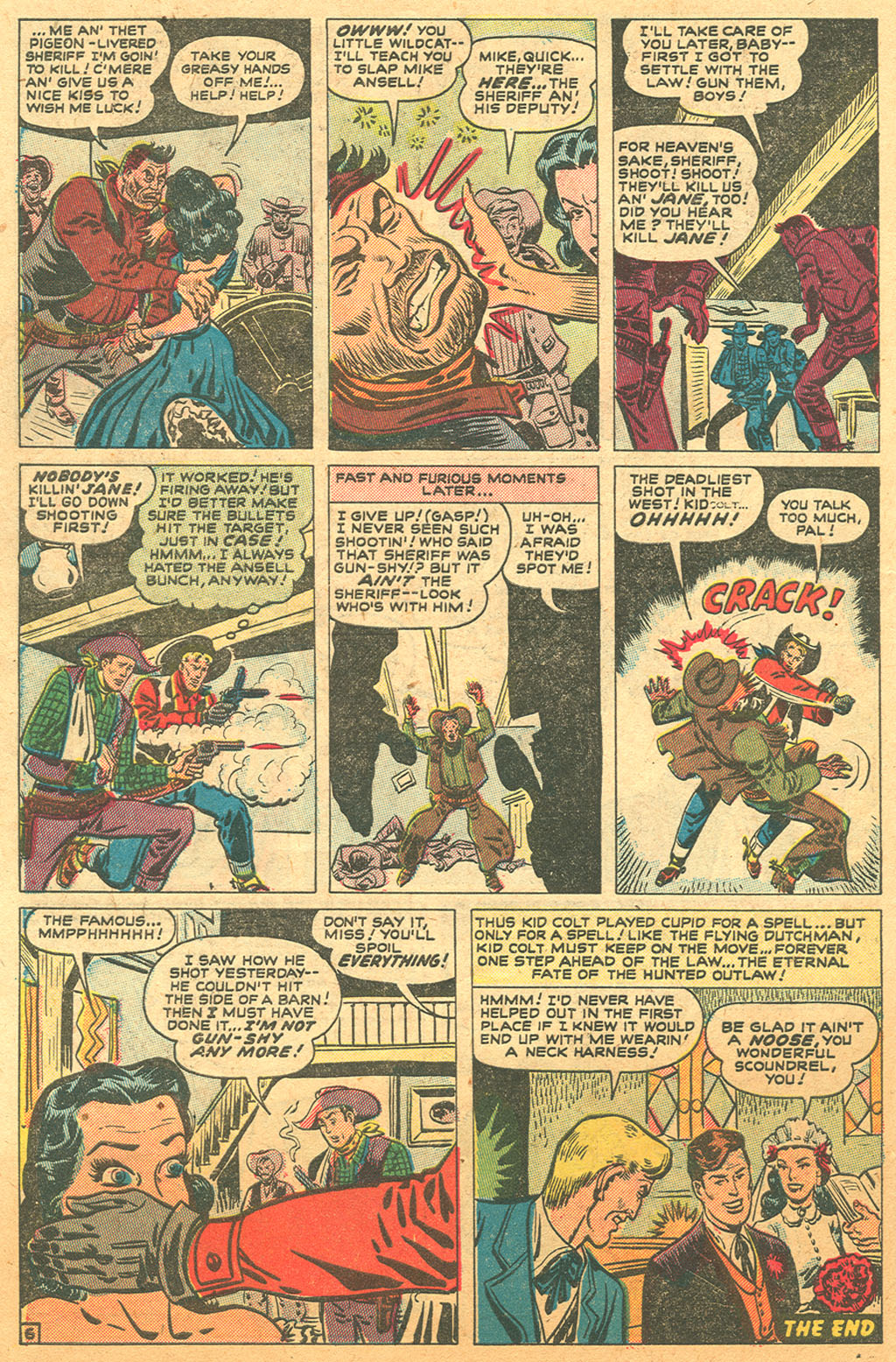 Read online Kid Colt Outlaw comic -  Issue #9 - 44
