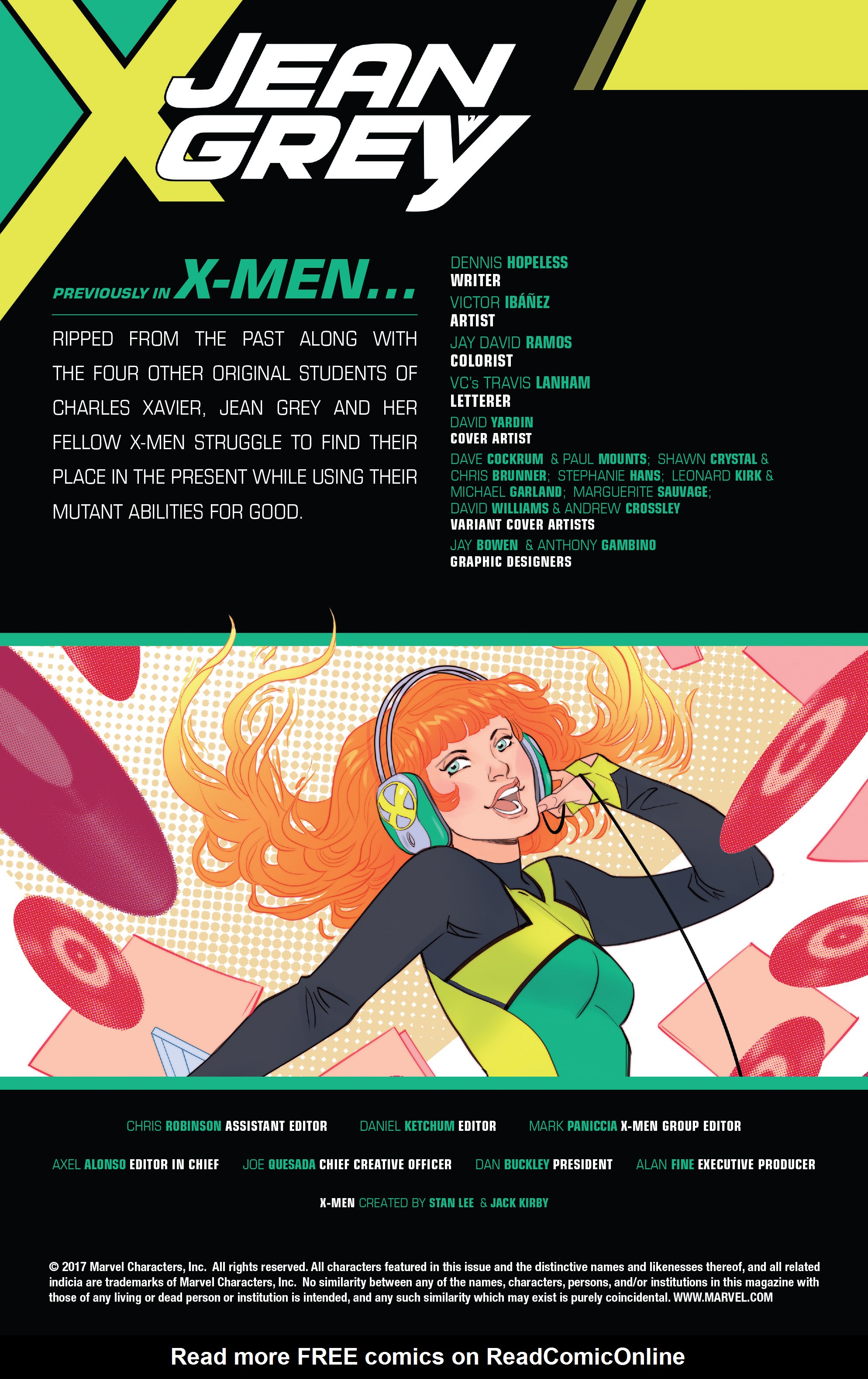 Read online Jean Grey comic -  Issue #1 - 2