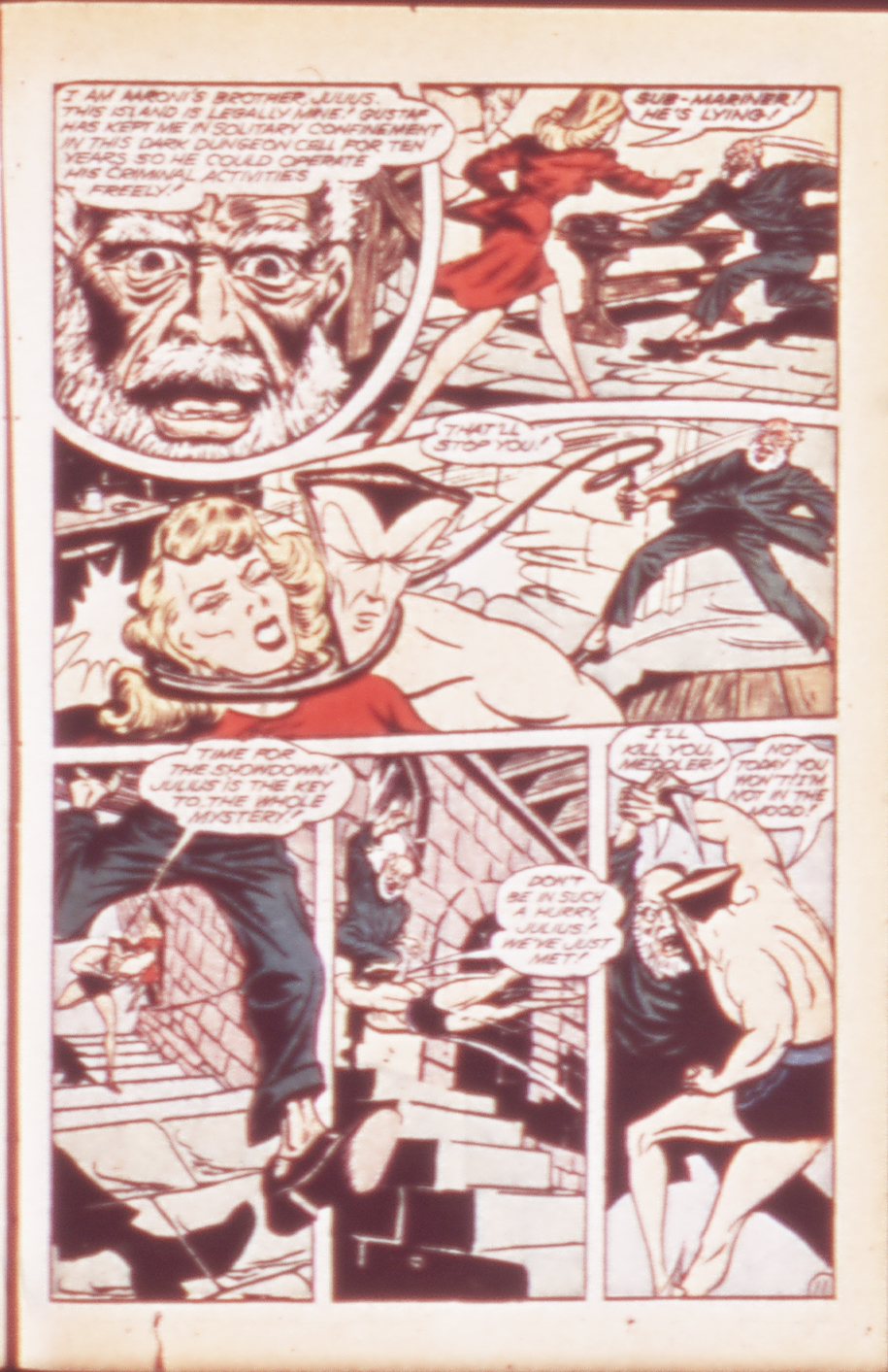 Read online Sub-Mariner Comics comic -  Issue #20 - 25