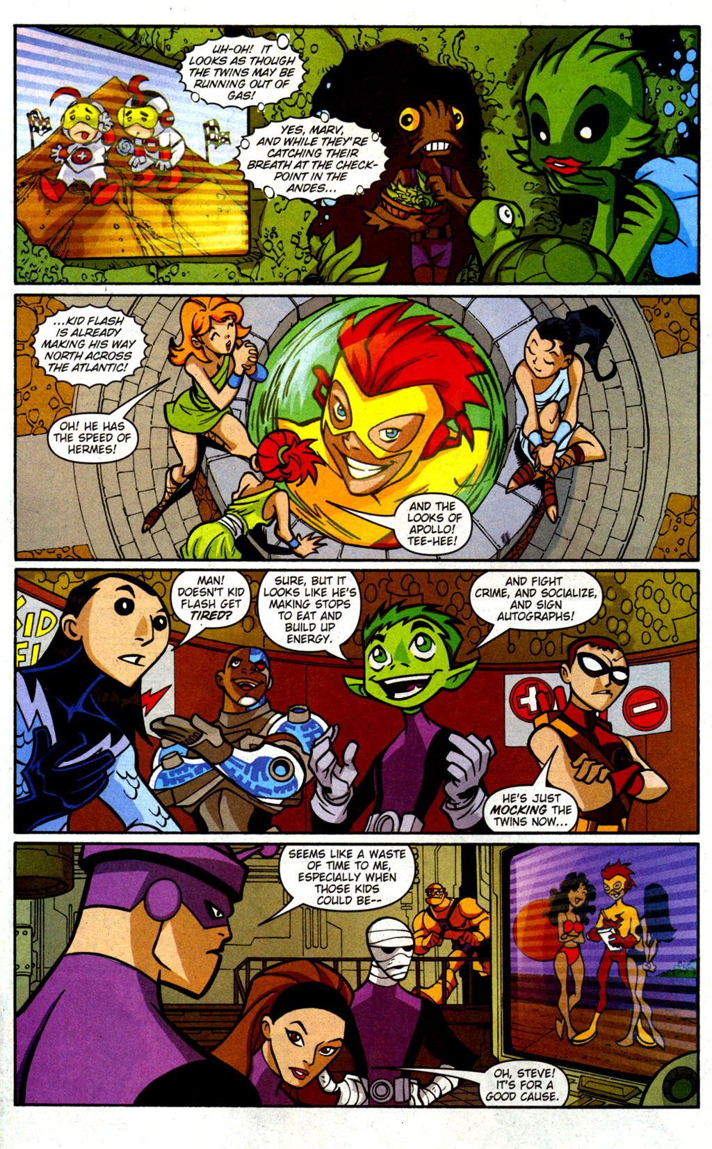 Read online Teen Titans Go! (2003) comic -  Issue #34 - 14