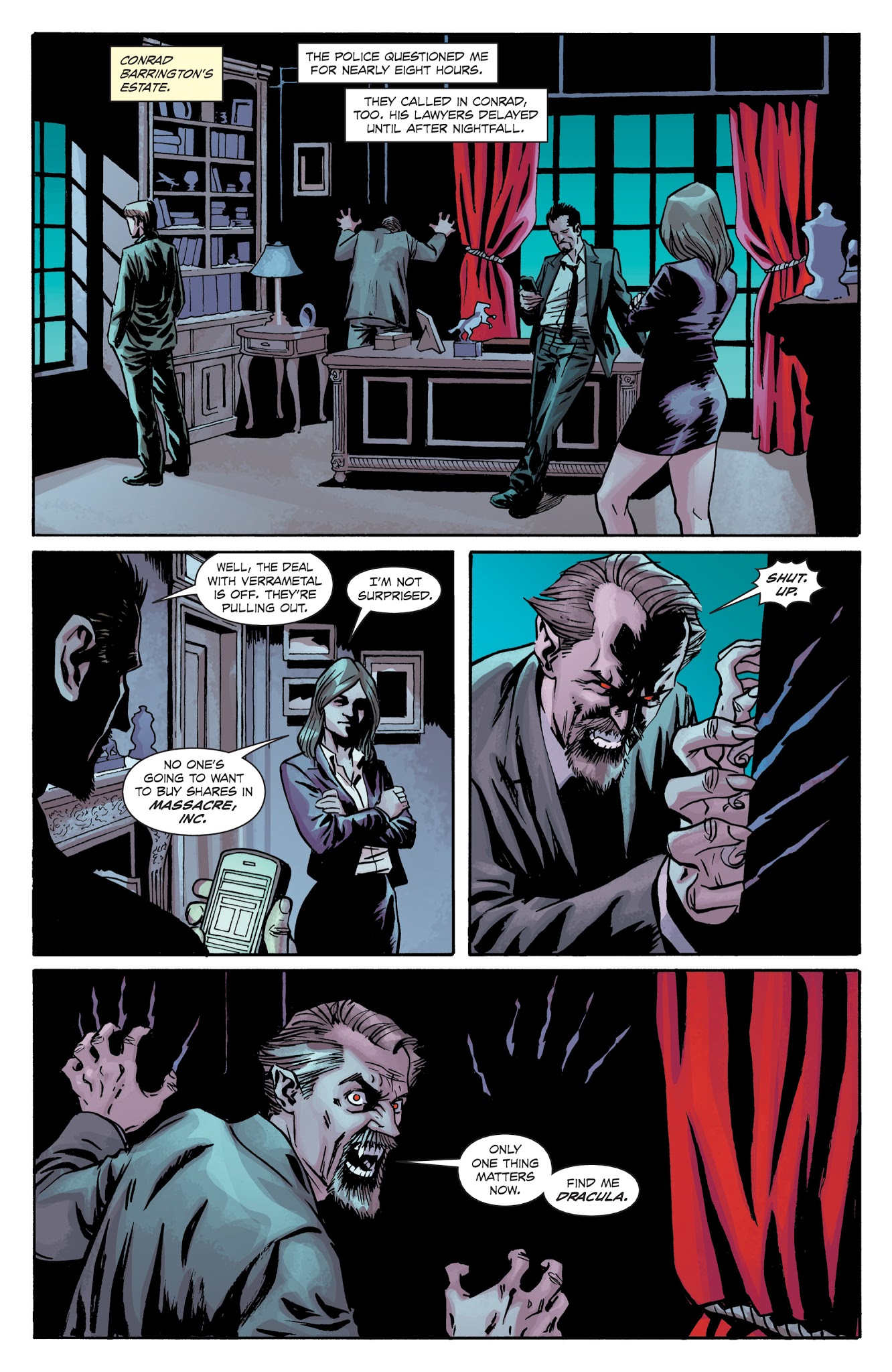 Read online Dracula: The Company of Monsters comic -  Issue # TPB 3 - 10
