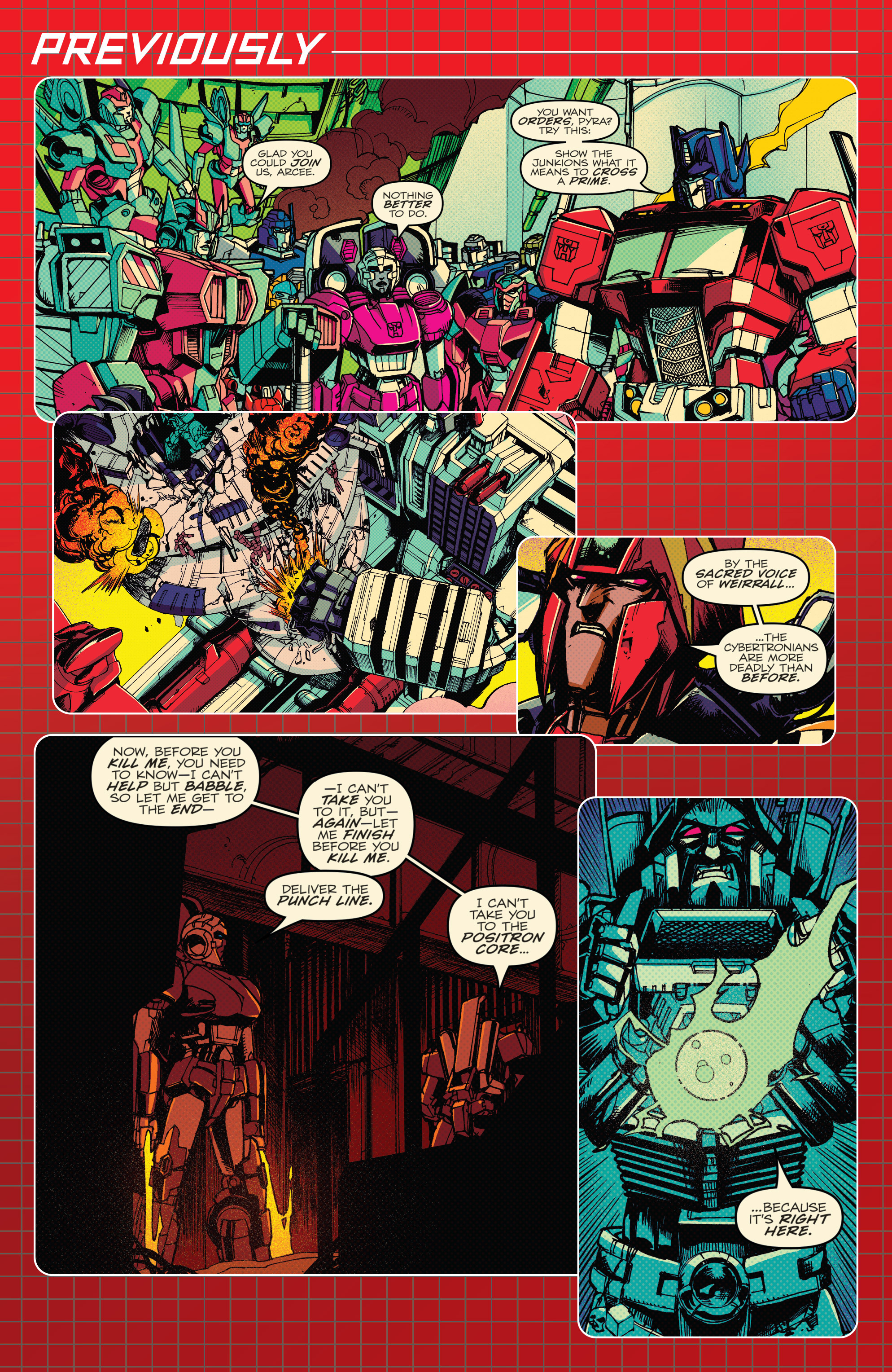 Read online Optimus Prime comic -  Issue #6 - 3