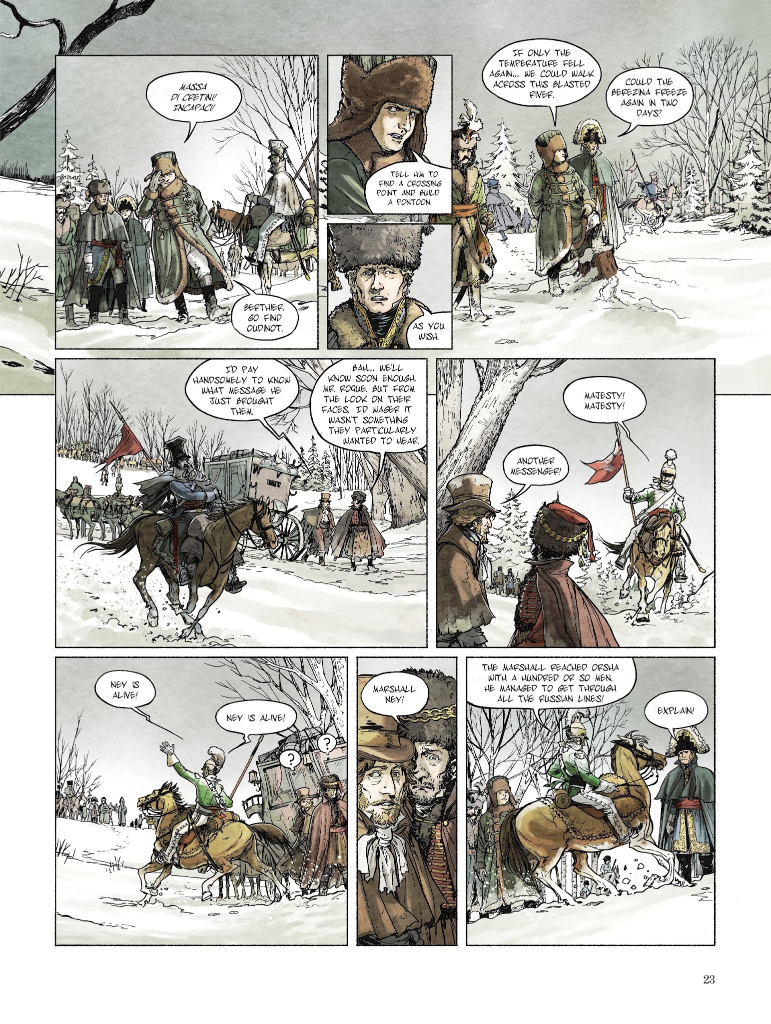 Read online Berezina comic -  Issue #3 - 25