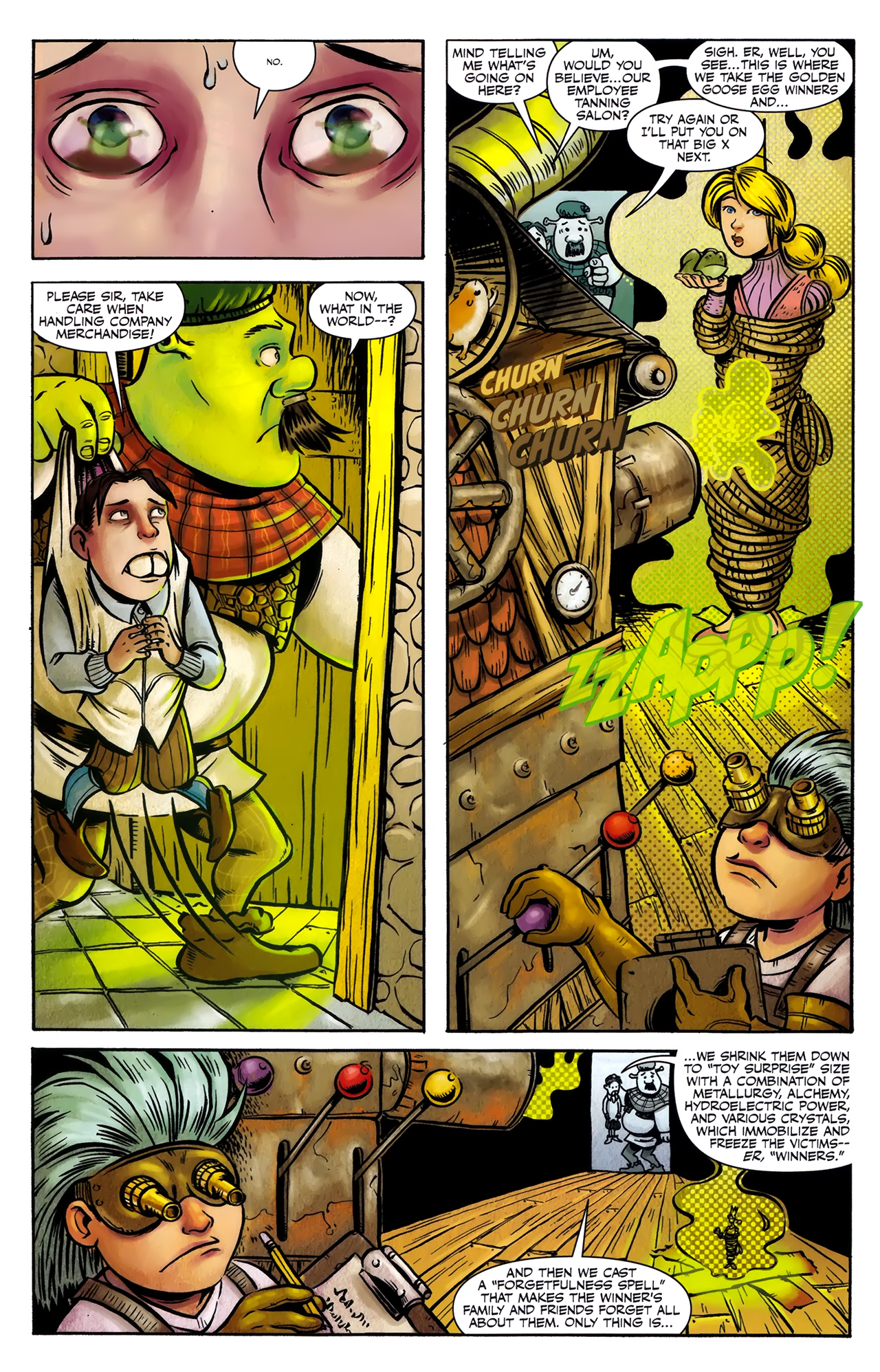 Read online Shrek (2010) comic -  Issue #1 - 15