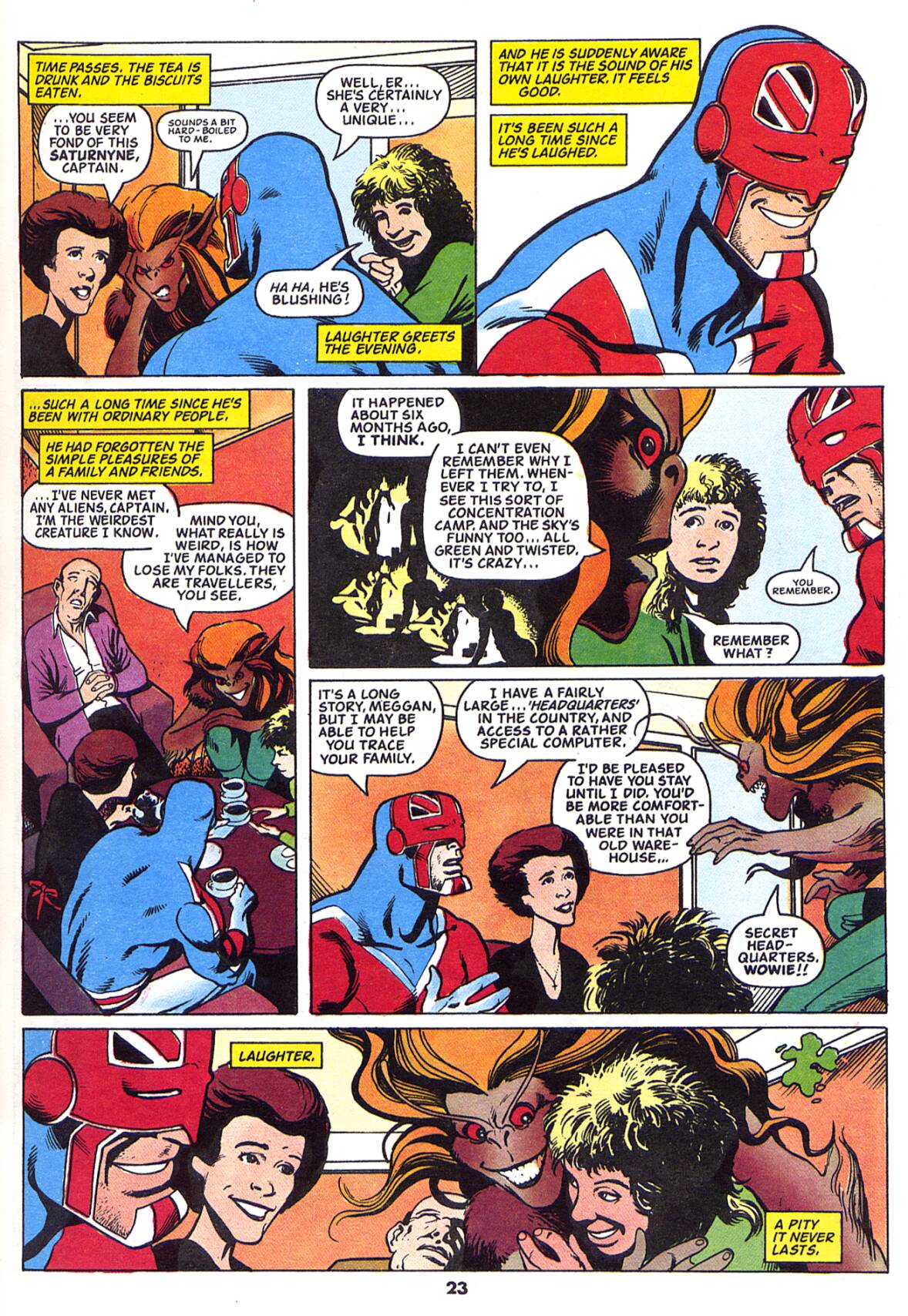 Read online Captain Britain (1988) comic -  Issue # TPB - 23