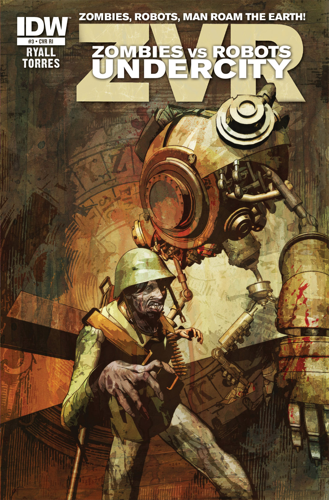 Read online Zombies vs Robots: Undercity comic -  Issue #3 - 3