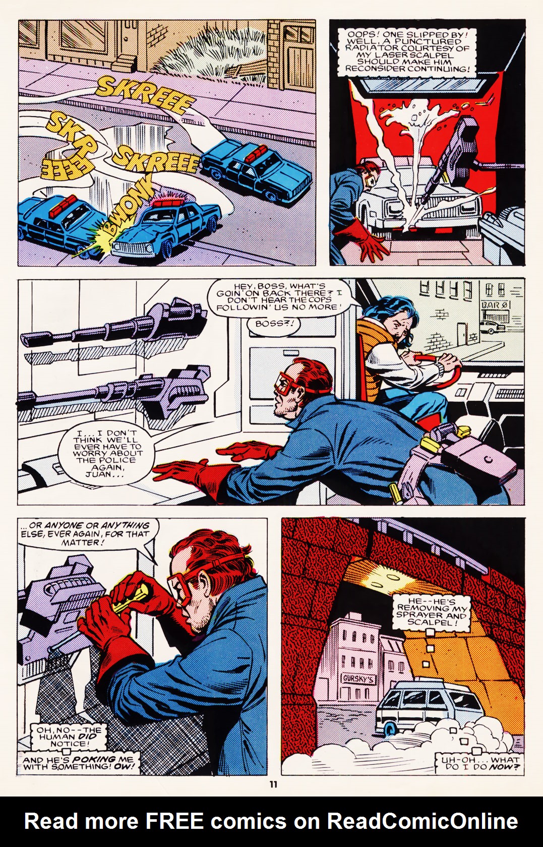 Read online The Transformers (UK) comic -  Issue #109 - 11