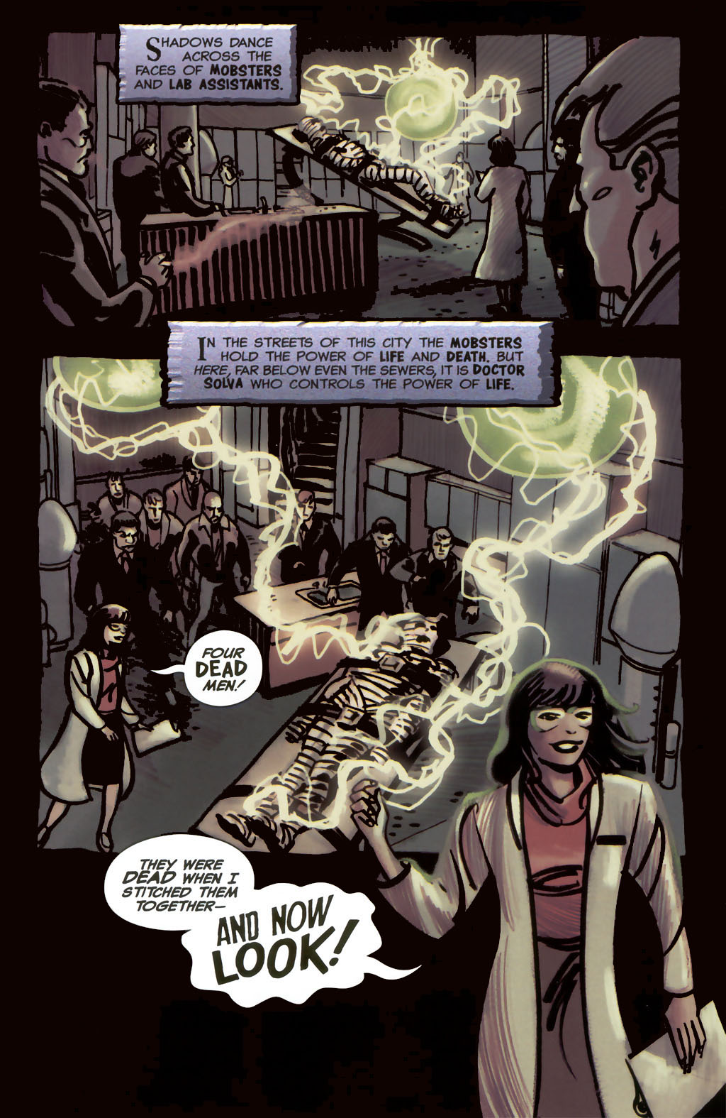 Read online Frankenstein Mobster comic -  Issue #1 - 11