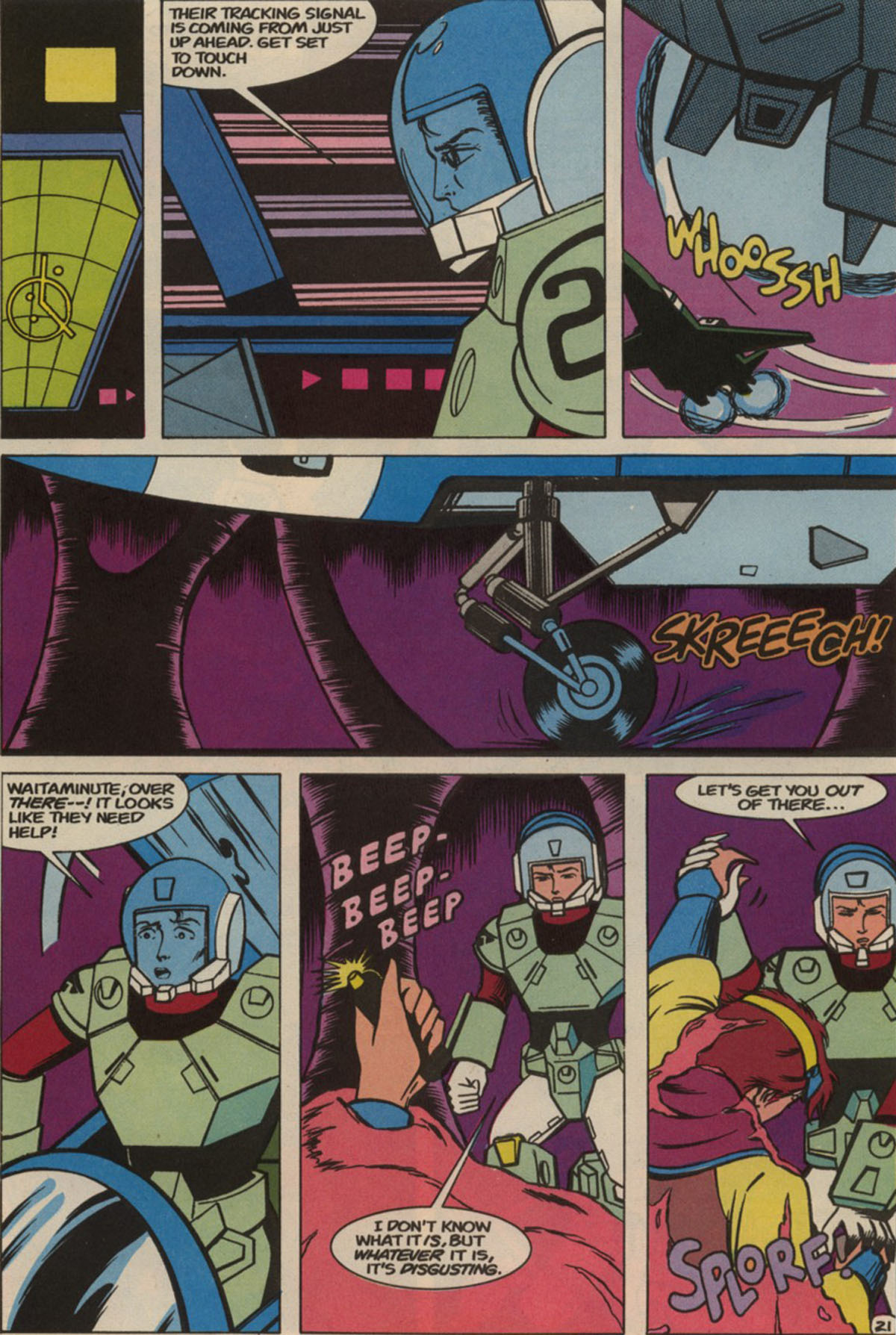 Read online Robotech The New Generation comic -  Issue #12 - 28